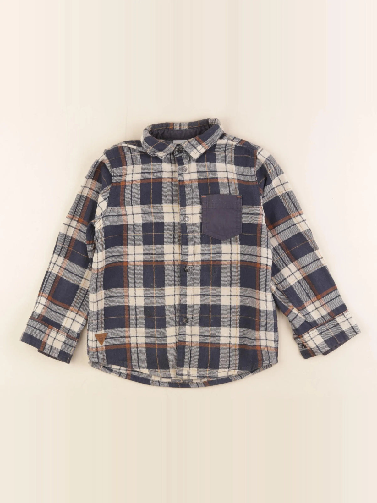 Vertbaudet - chemise multicolore - 5 ans