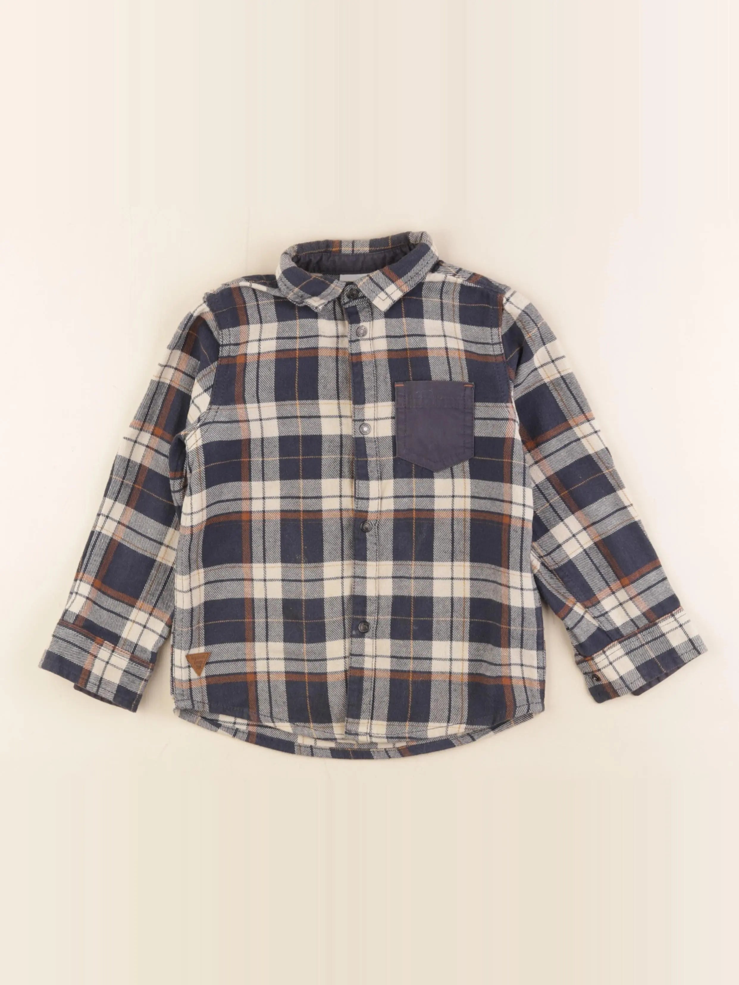 Vertbaudet - chemise multicolore - 5 ans