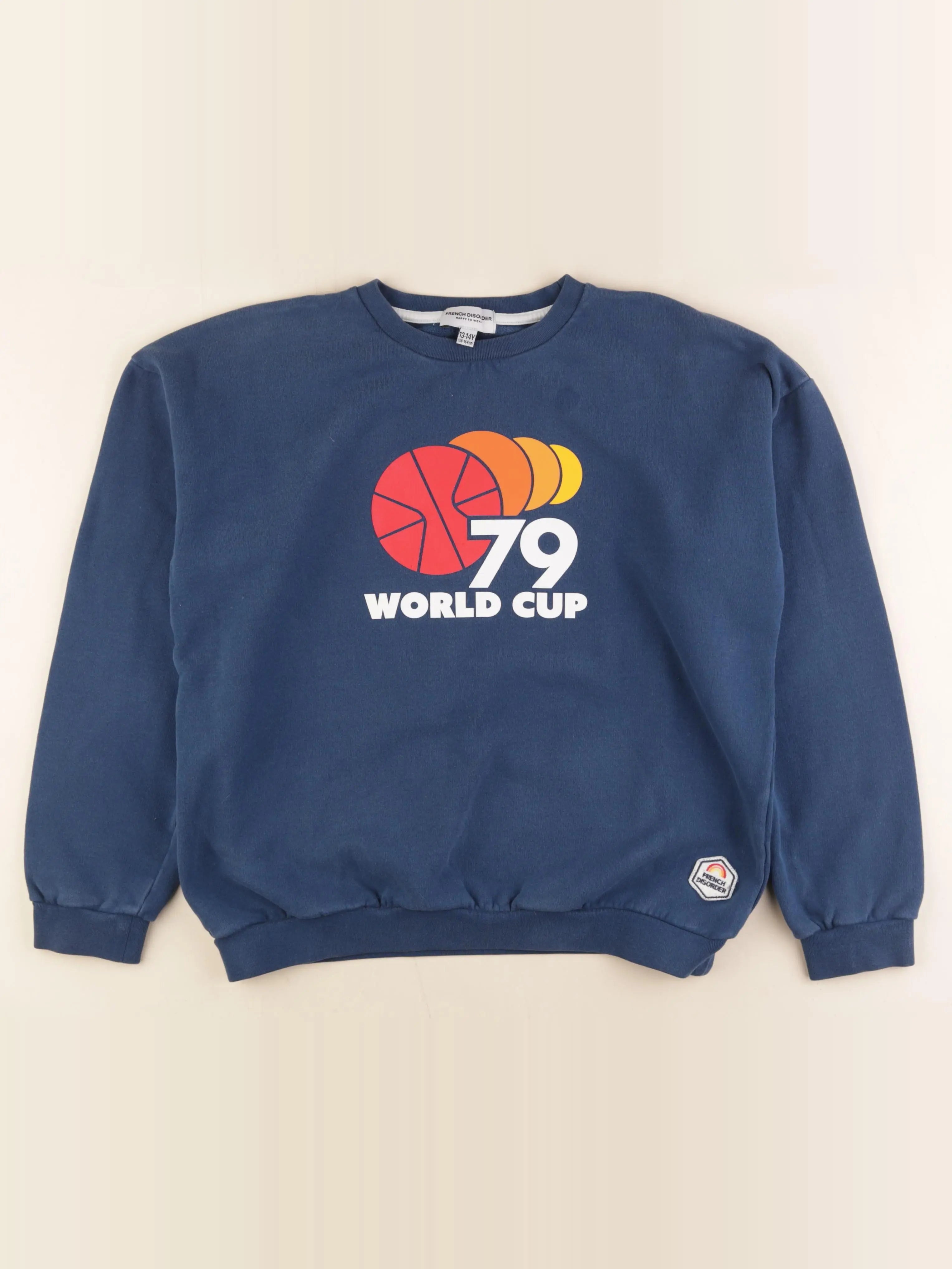 French Disorder - sweat bleu - 13/14 ans