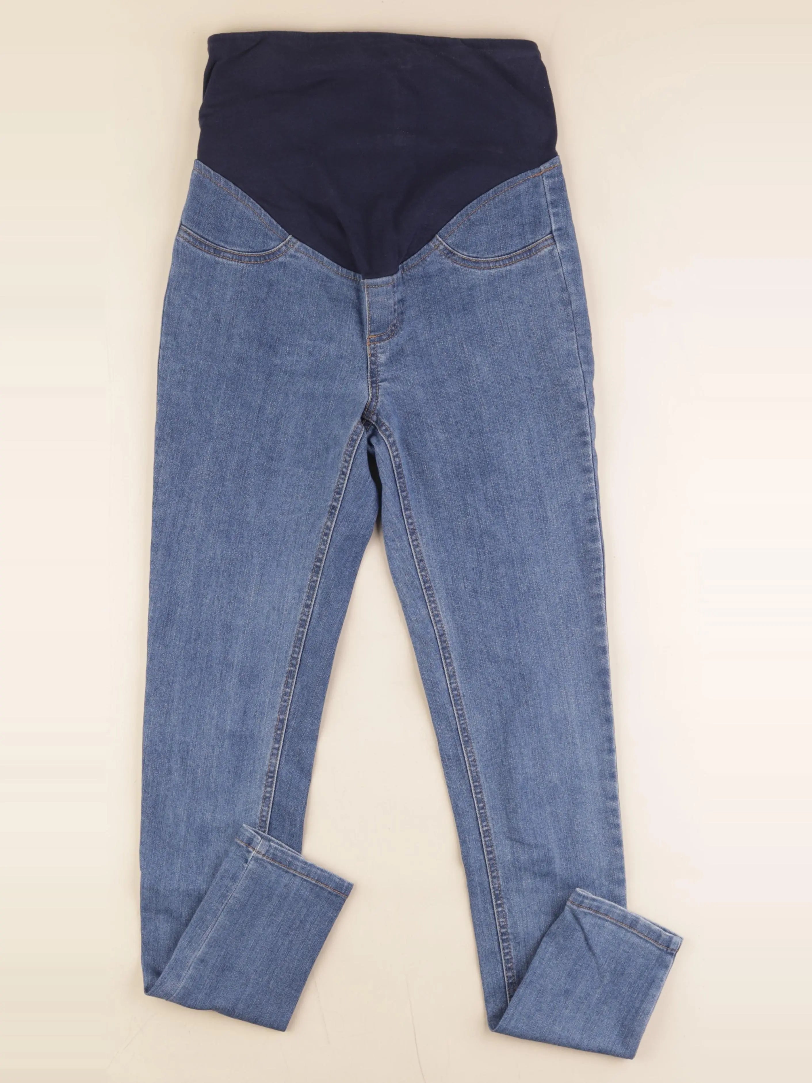 Vertbaudet - jean grossesse bleu - 34