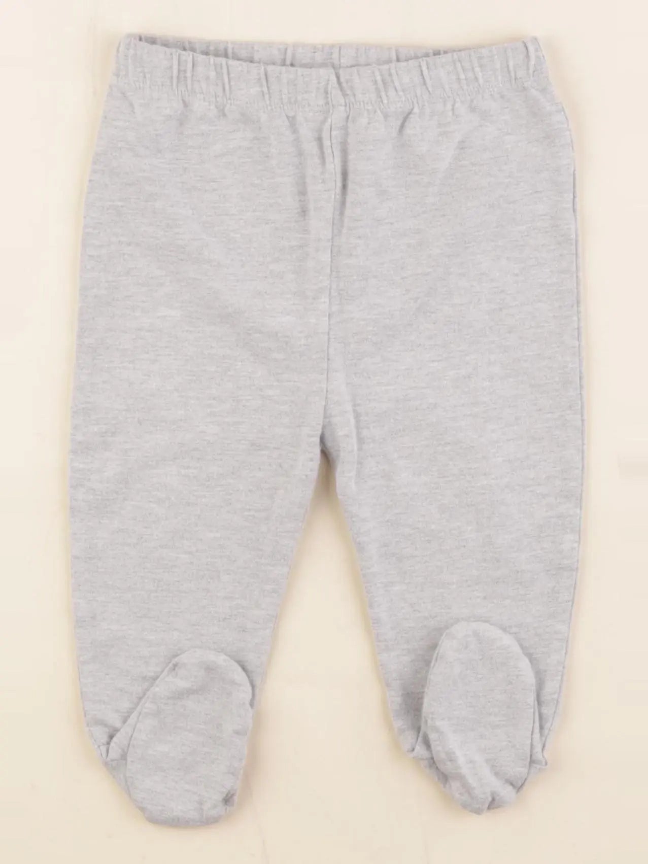 Vertbaudet - legging gris - 12 mois