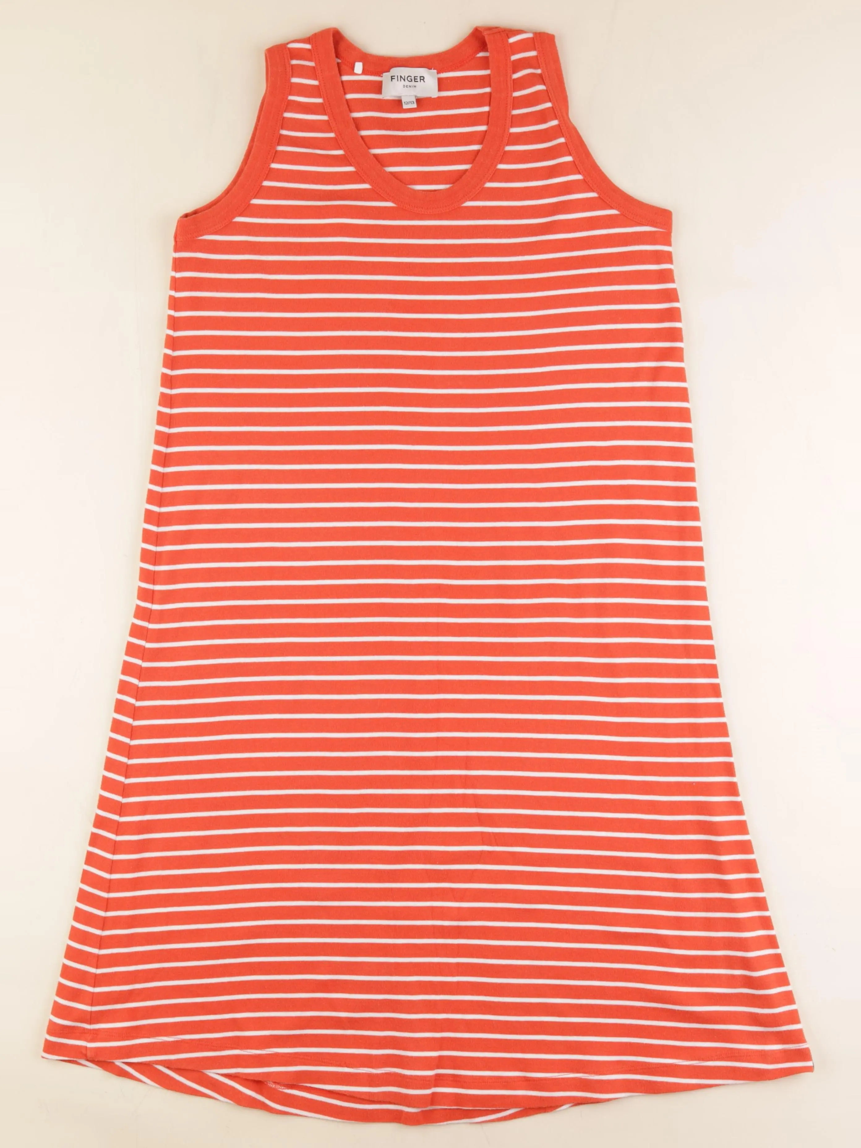 Finger in the nose - robe blanc, rouge - 12/13 ans