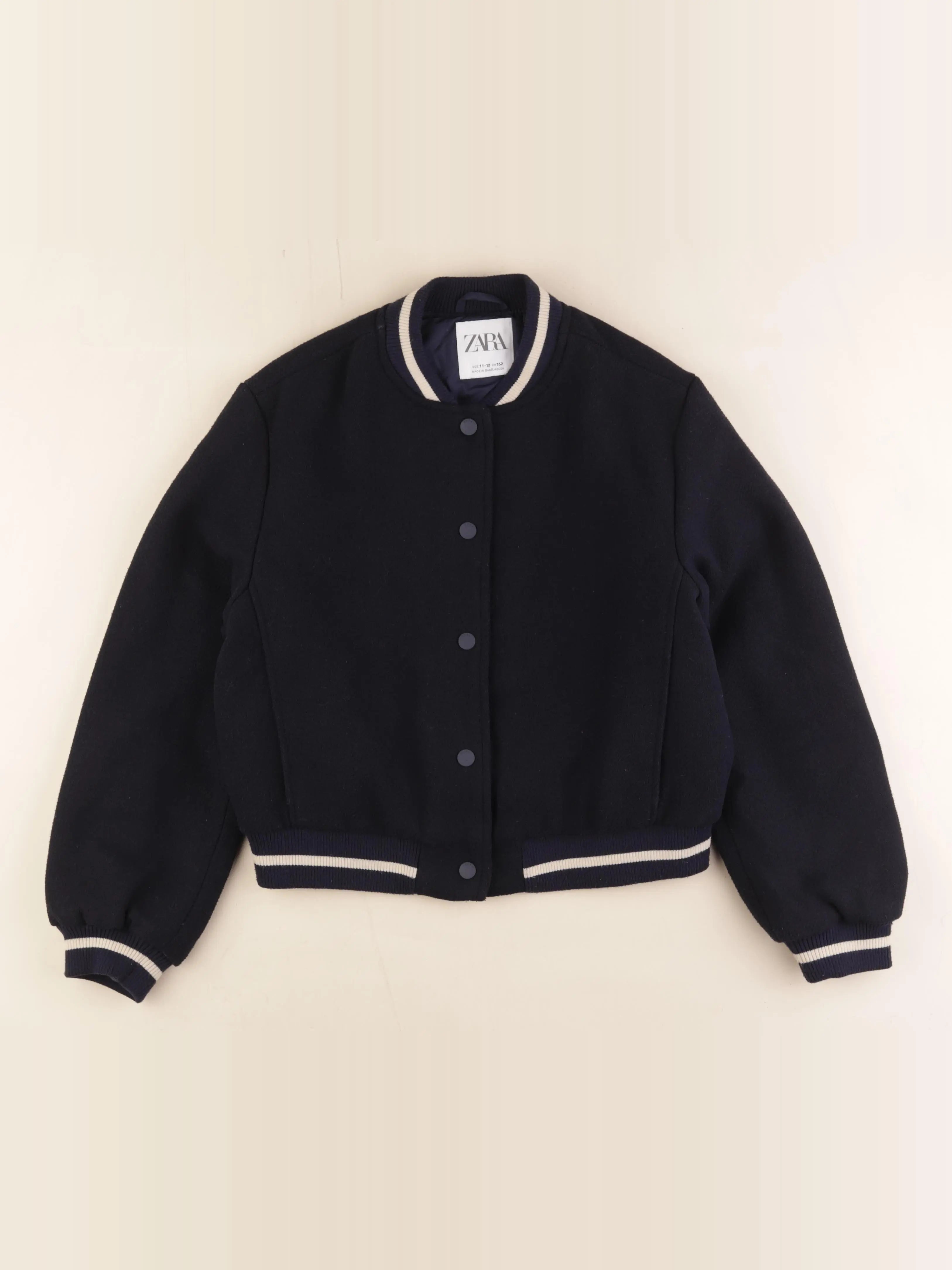 Zara - veste doublé bleu - 11/12 ans