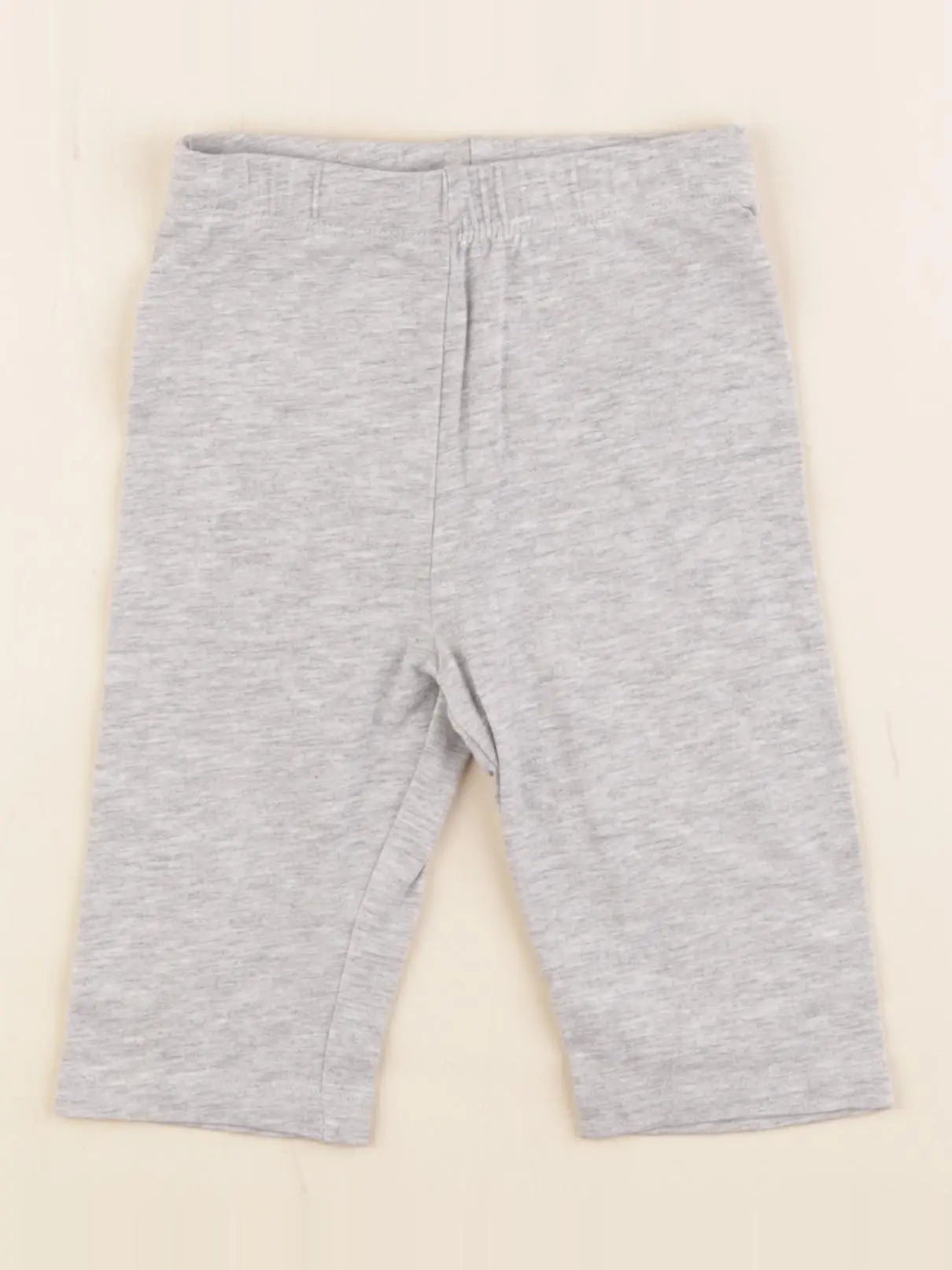 Vertbaudet - legging court gris - 2 ans