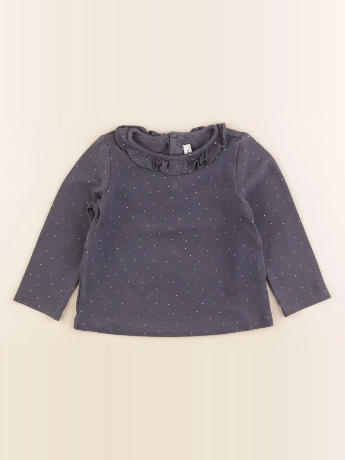 Natalys - tee-shirt gris, or - 18 mois