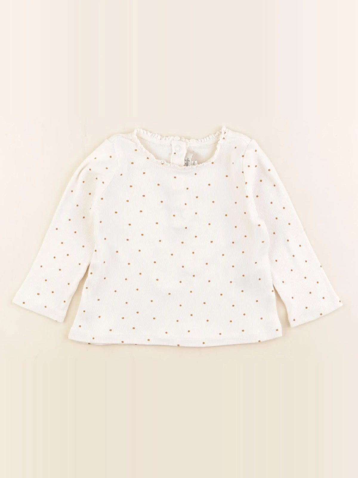 Natalys - tee-shirt beige - 18 mois