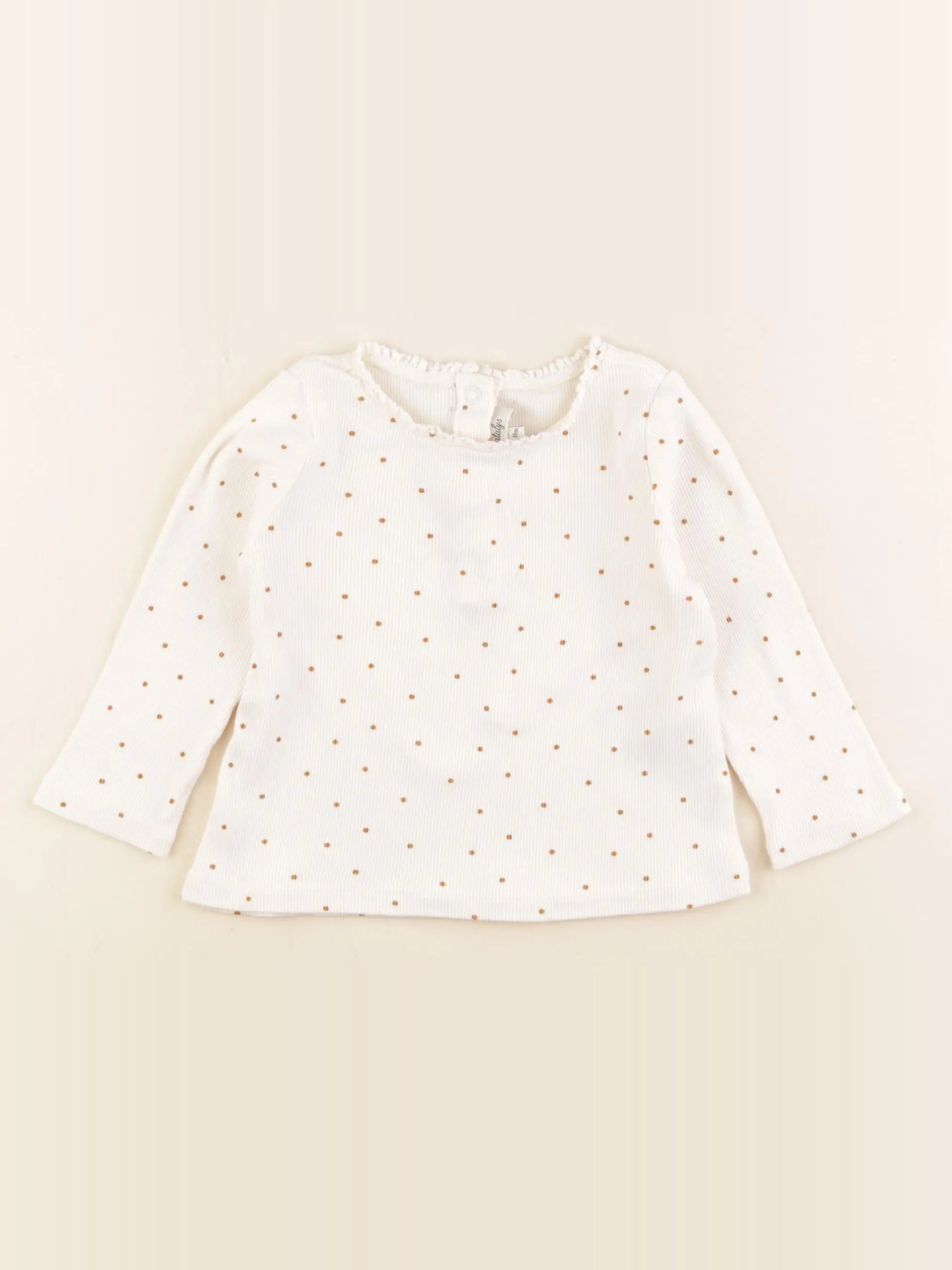 Natalys - tee-shirt beige - 18 mois
