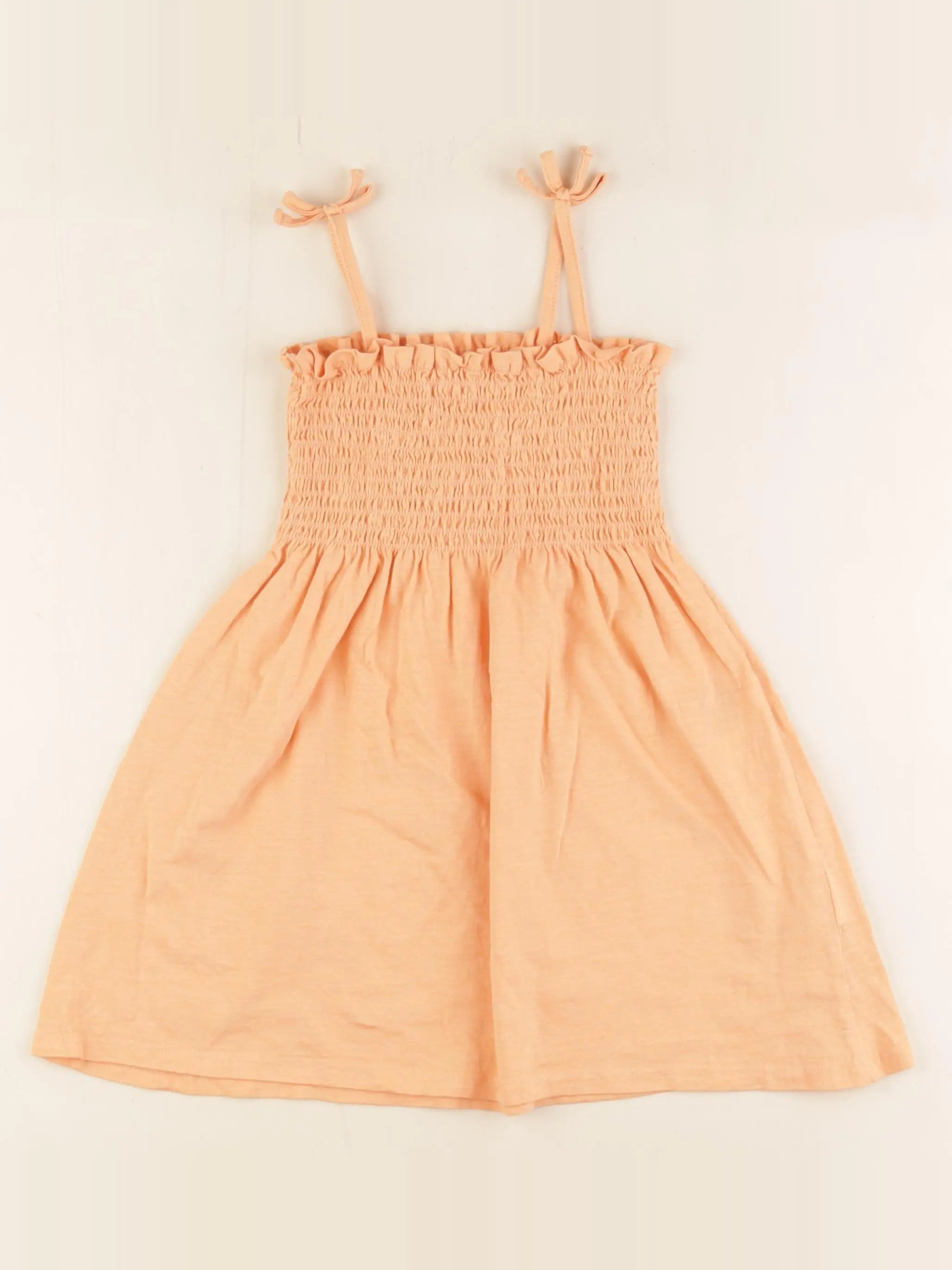 Vertbaudet - robe orange - 3 ans
