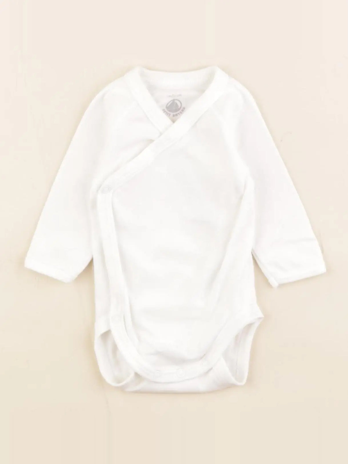 Petit Bateau - body blanc - 1 mois