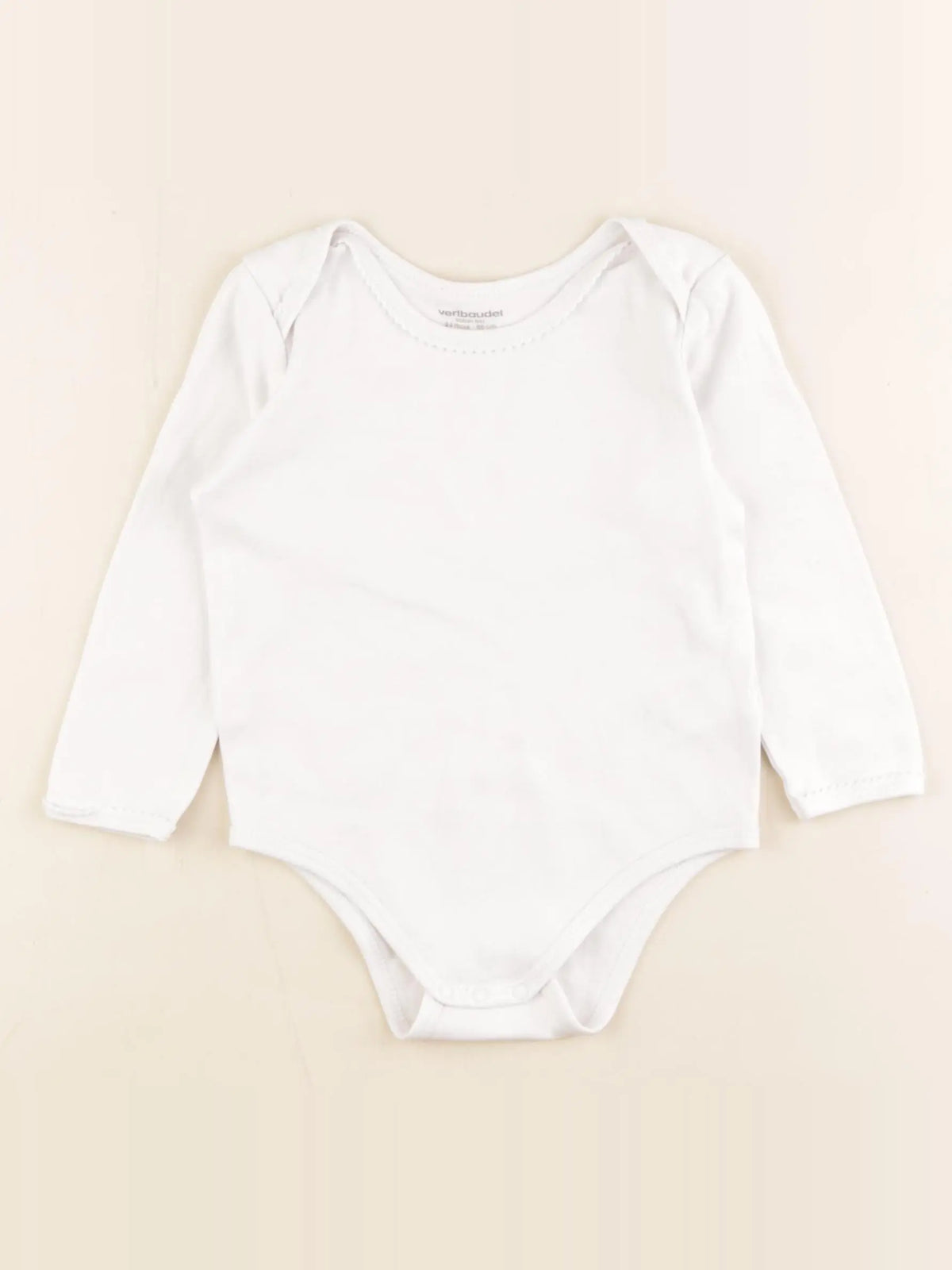 Vertbaudet - body blanc - 24 mois