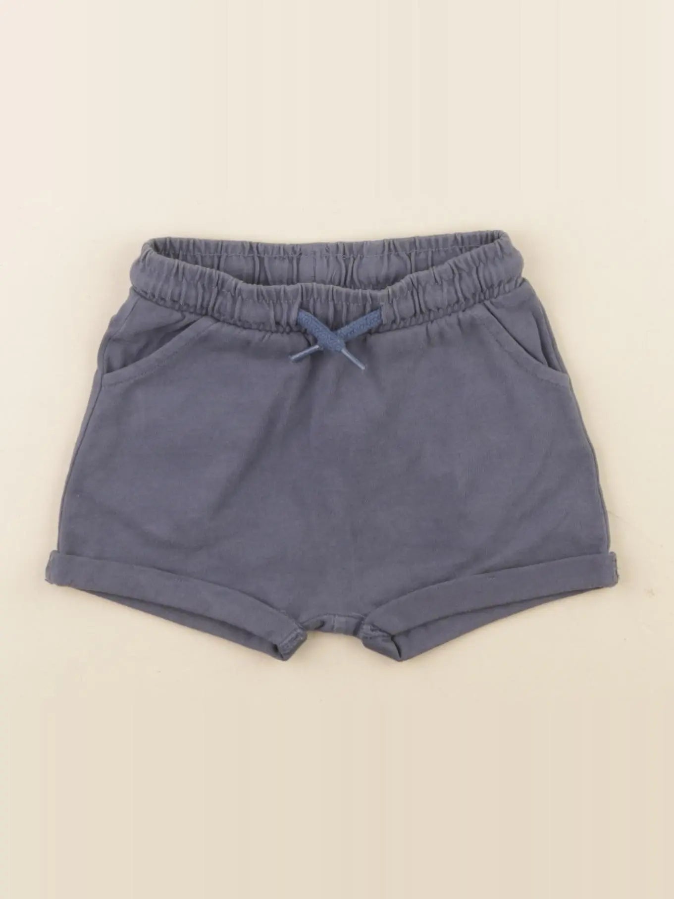 Vertbaudet - short bleu - 6 mois