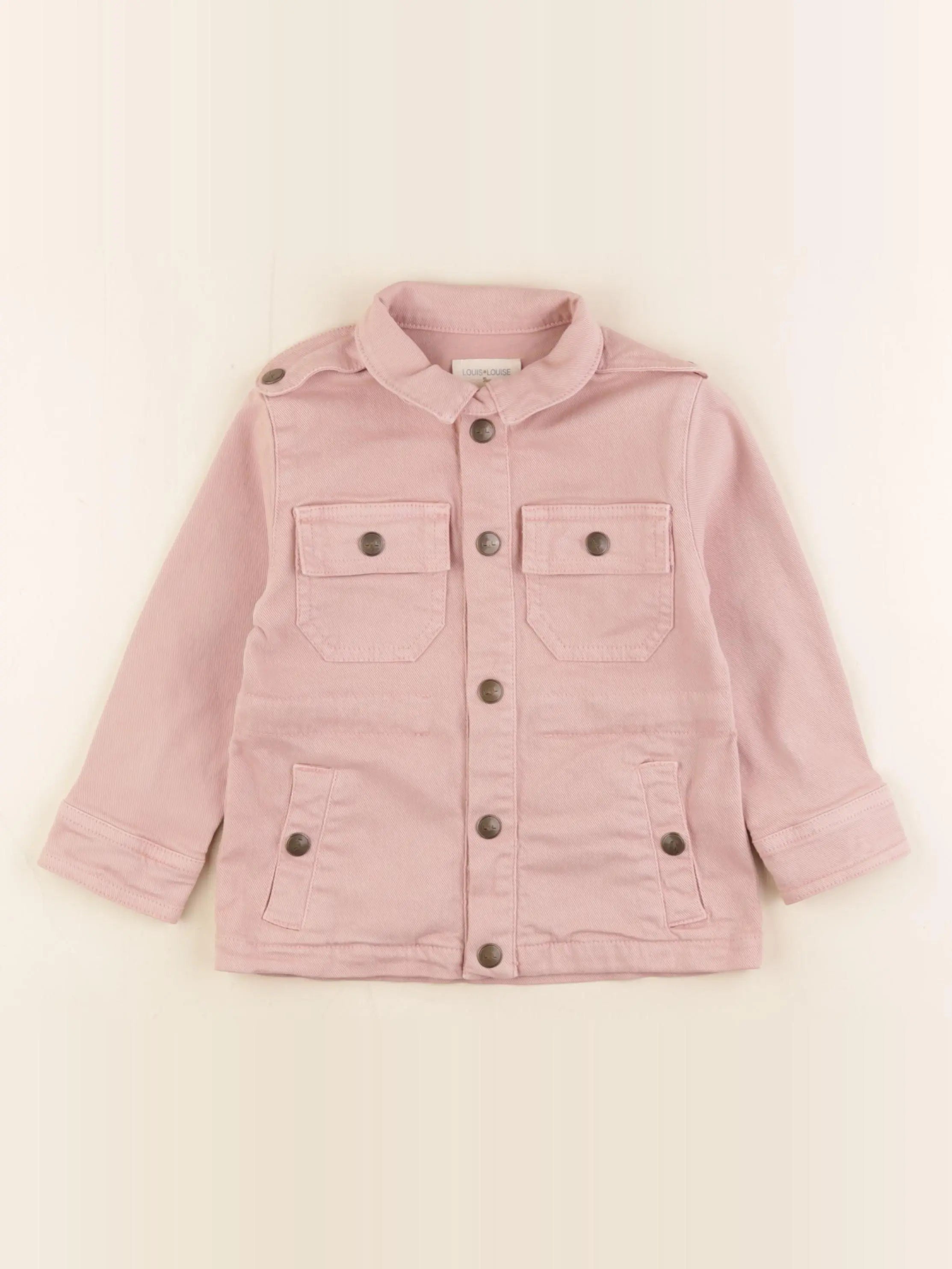 Louis Louise - veste rose - 3 ans
