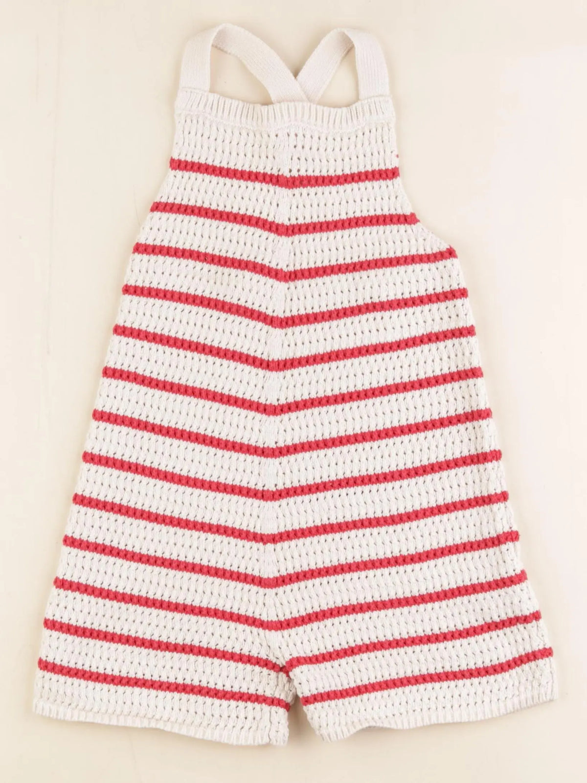 Zara - combinaison beige, rouge - 5 ans