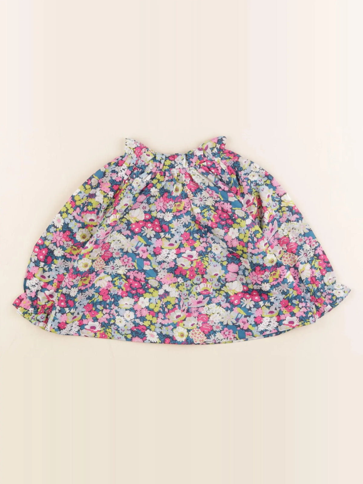 Jacadi - blouse liberty multicolore - 6 mois