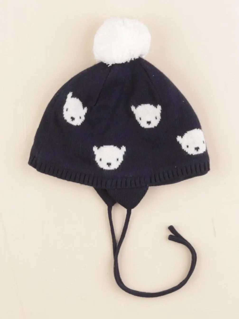 Jacadi - bonnet bleu - 1 mois