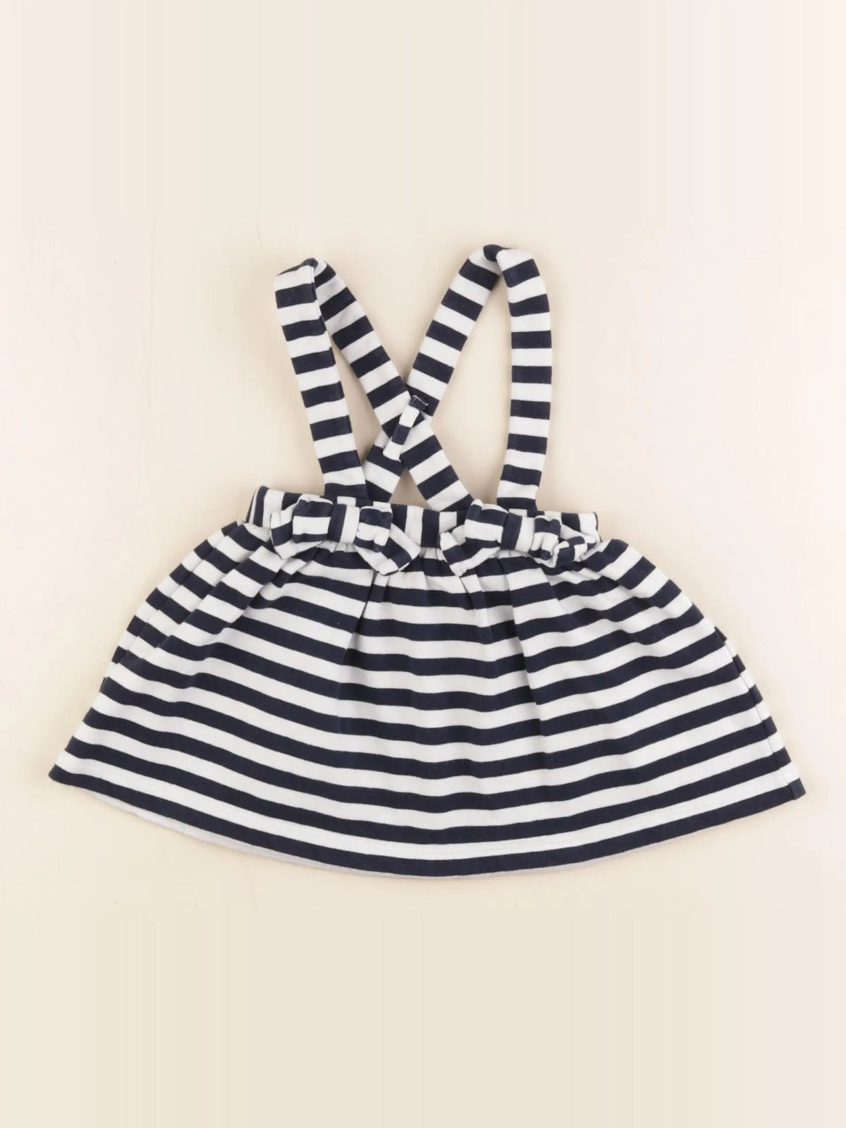 Jacadi - jupe bleu, blanc - 12 mois