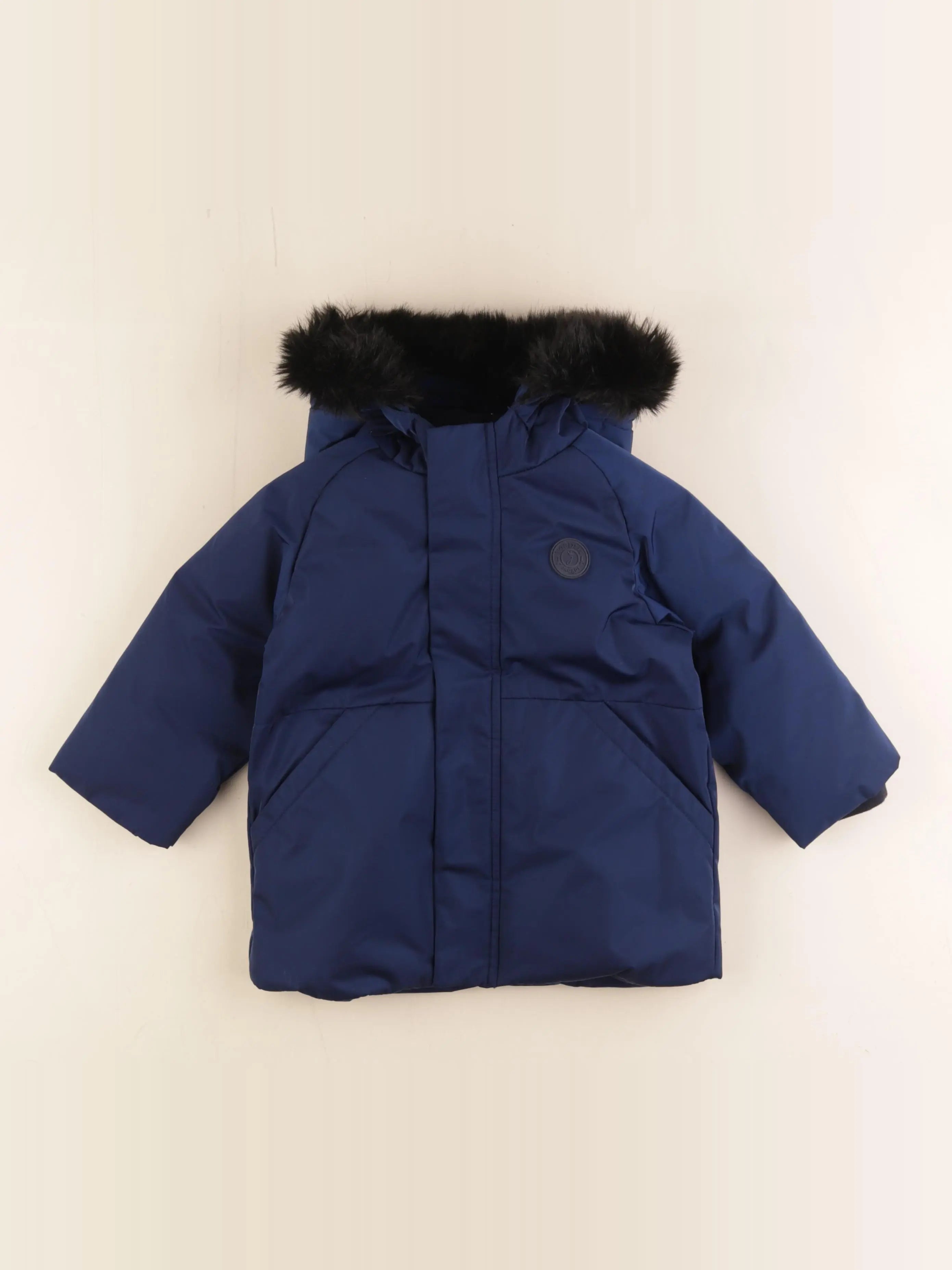Jacadi - parka bleu - 24 mois
