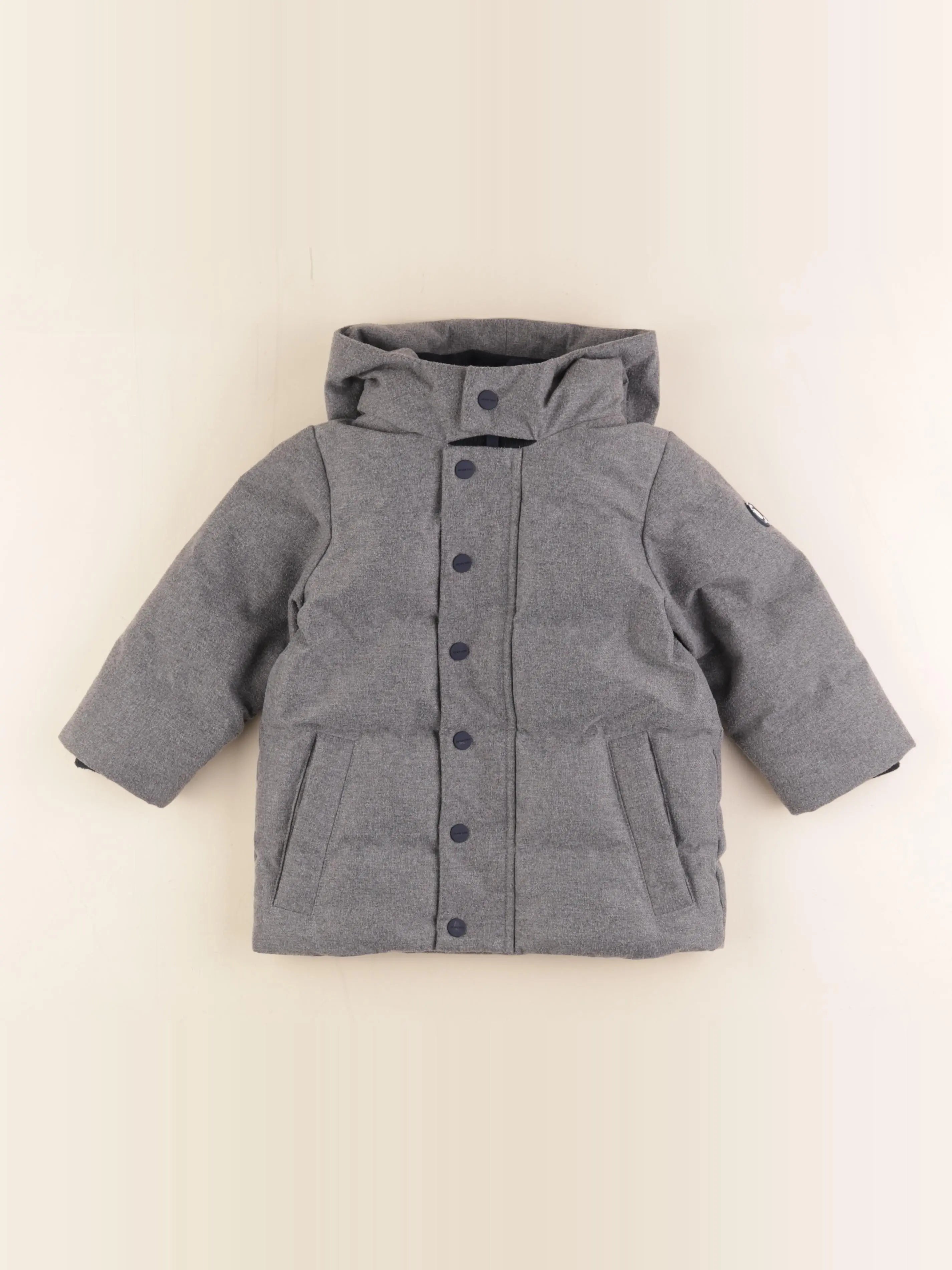 Jacadi - parka gris - 24 mois