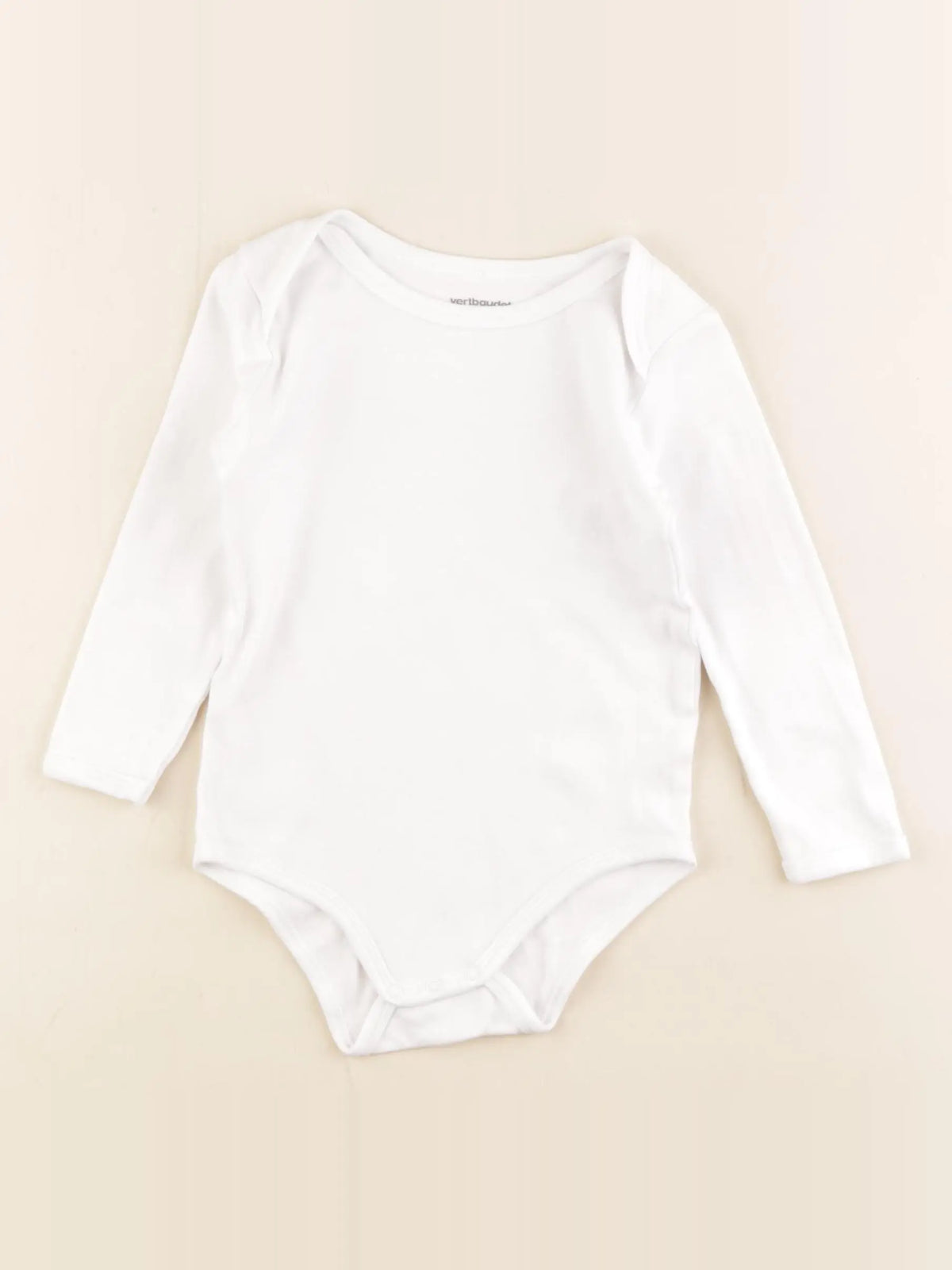 Vertbaudet - body blanc - 24 mois
