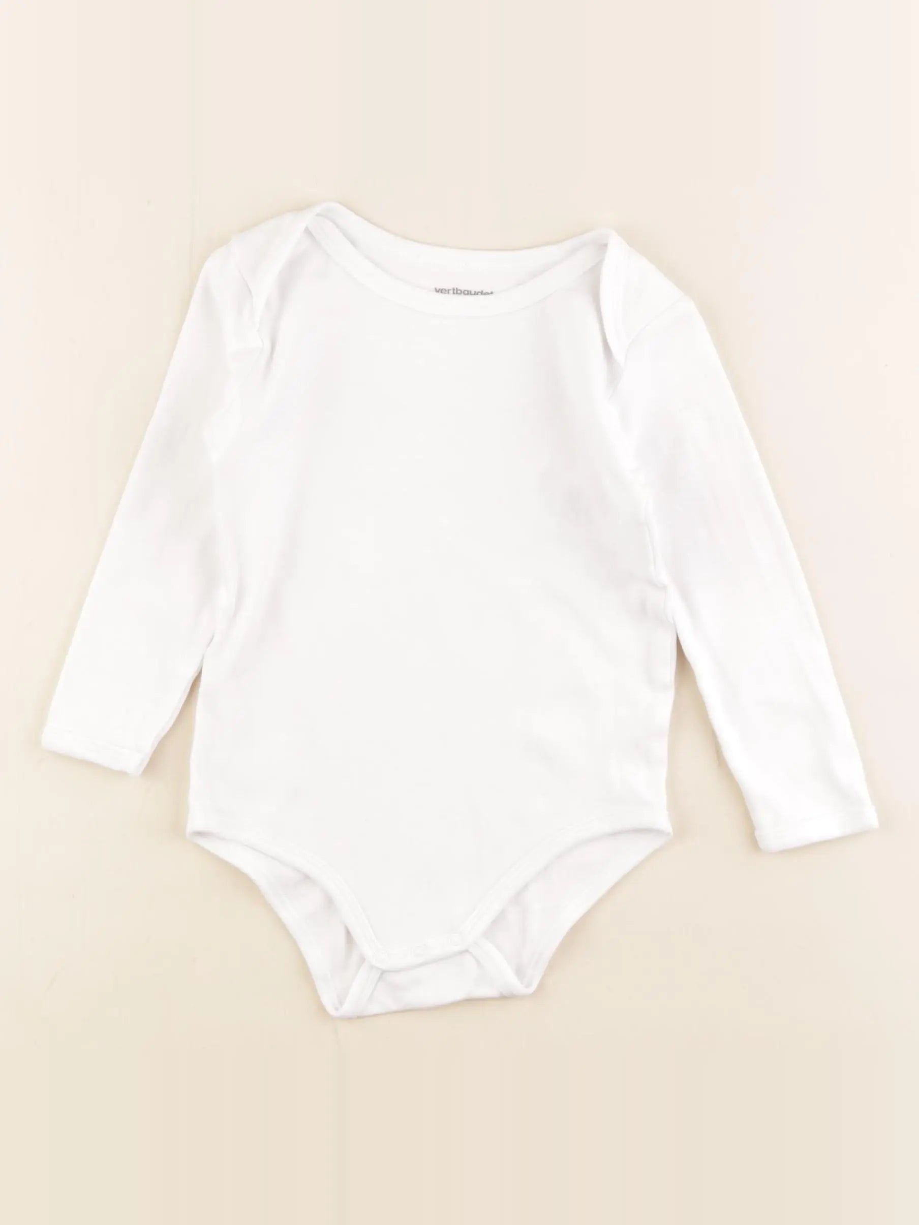 Vertbaudet - body blanc - 24 mois