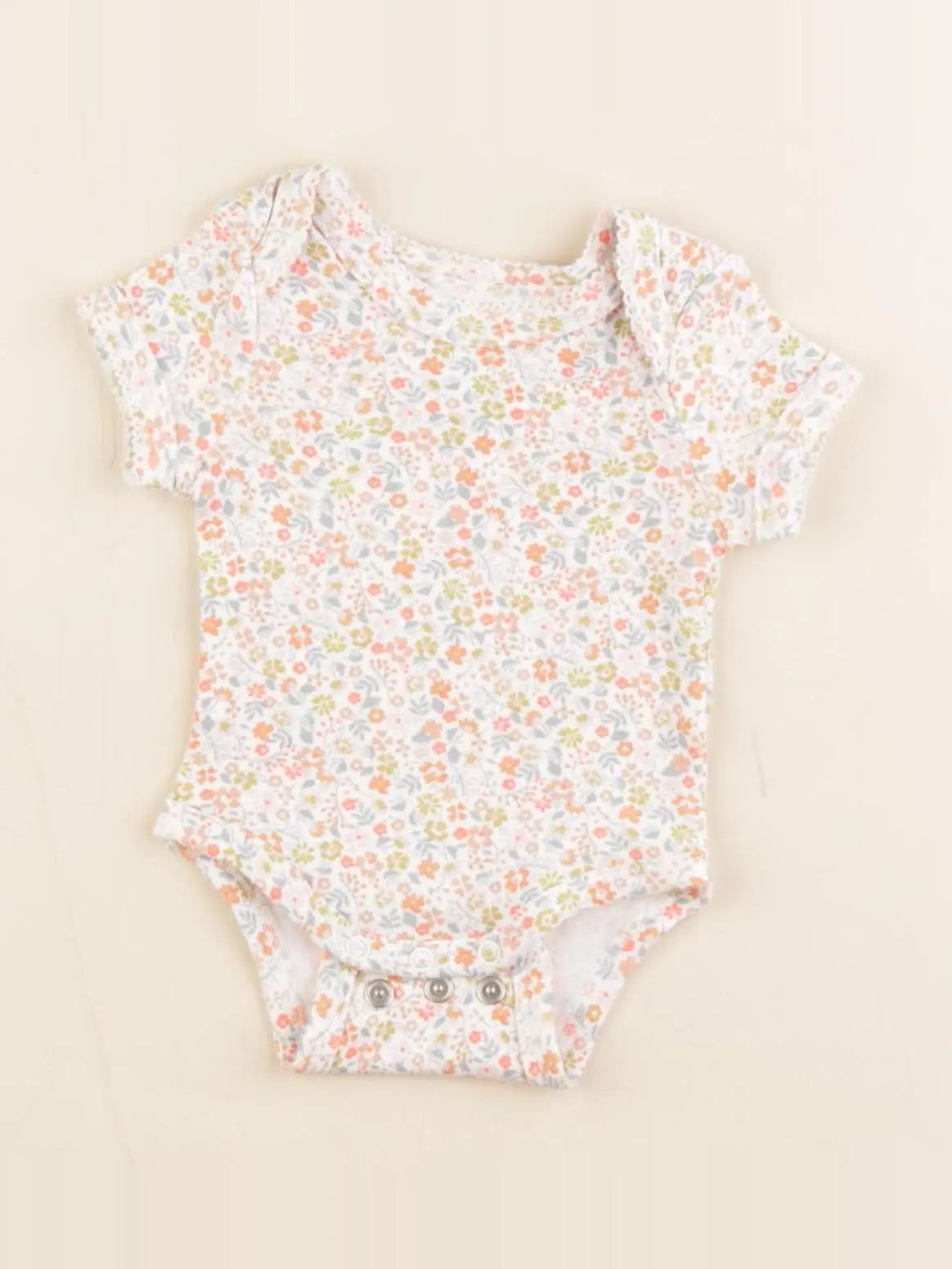 Vertbaudet - body blanc - 1 mois