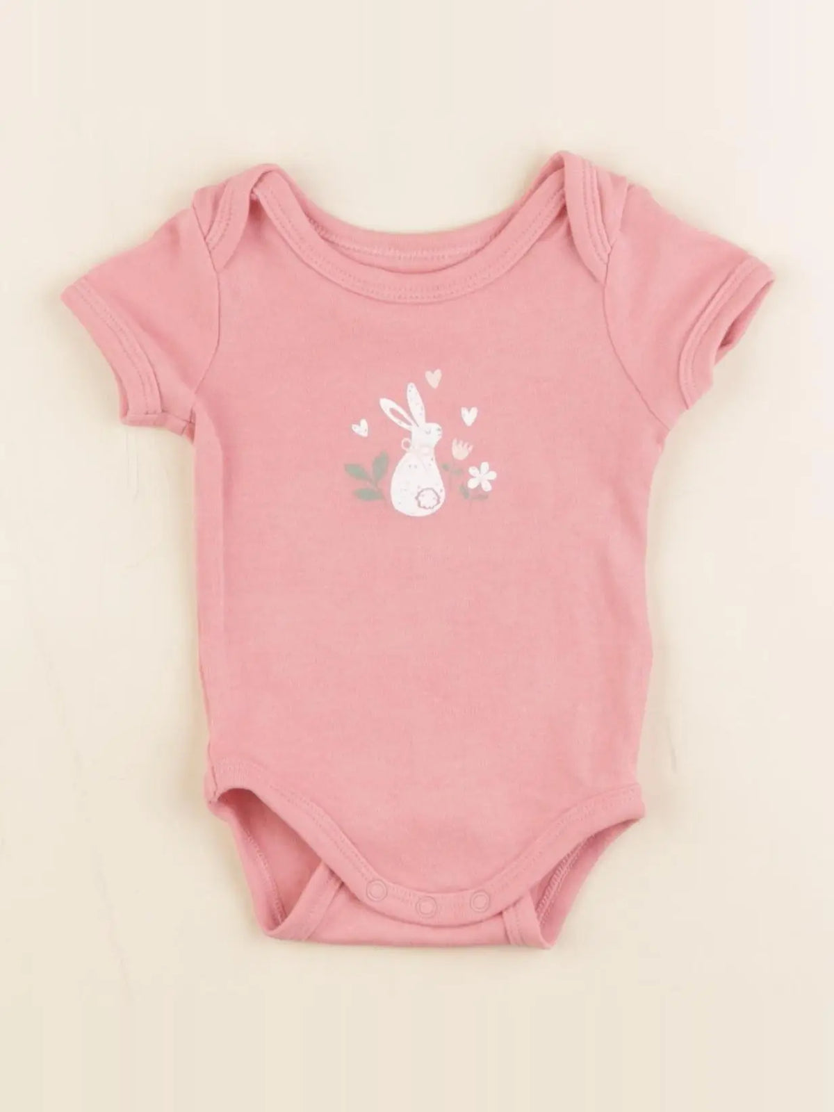 Vertbaudet - body rose - 3 mois