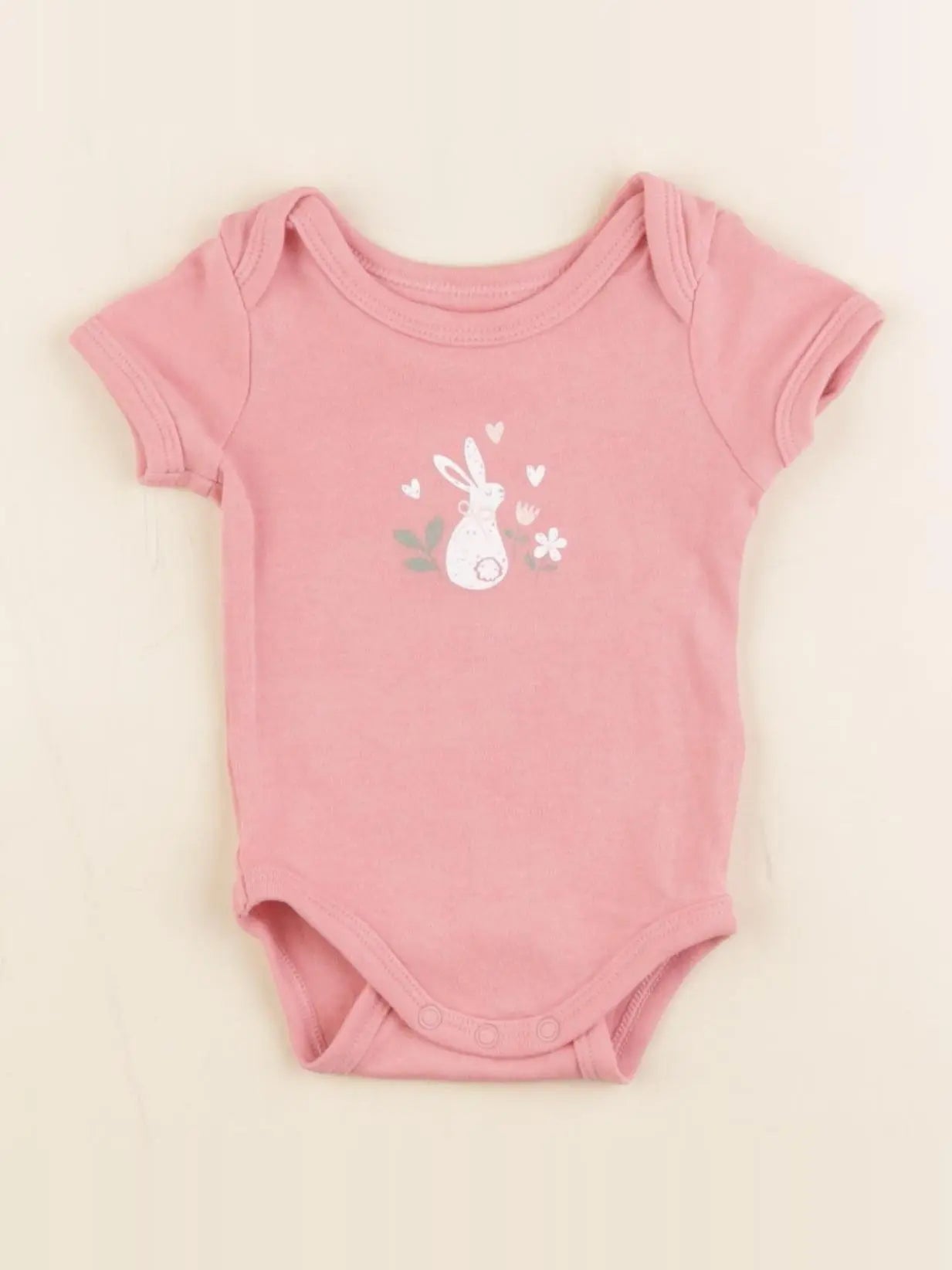 Vertbaudet - body rose - 3 mois