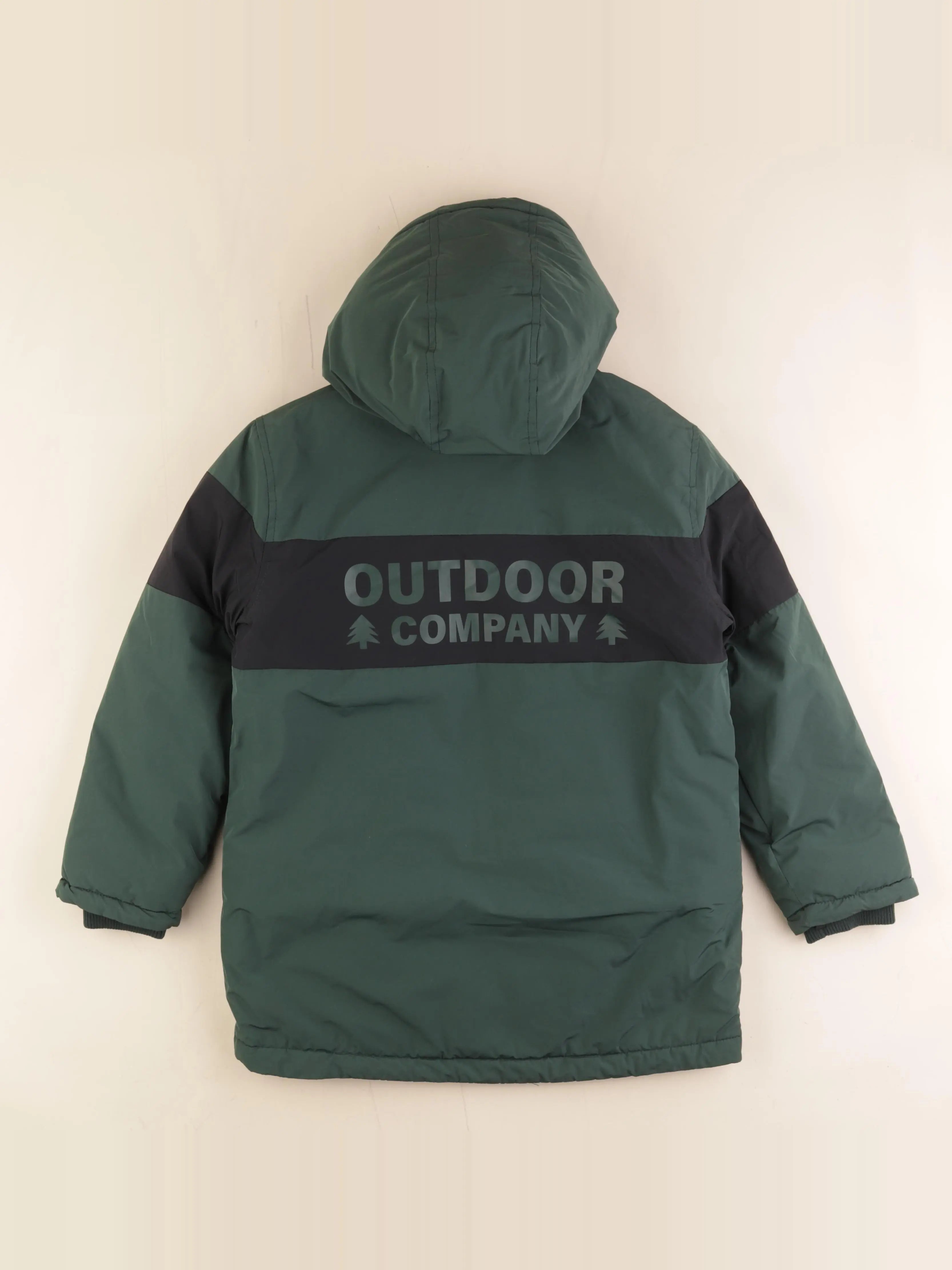 Vertbaudet - doudoune vert - 10 ans