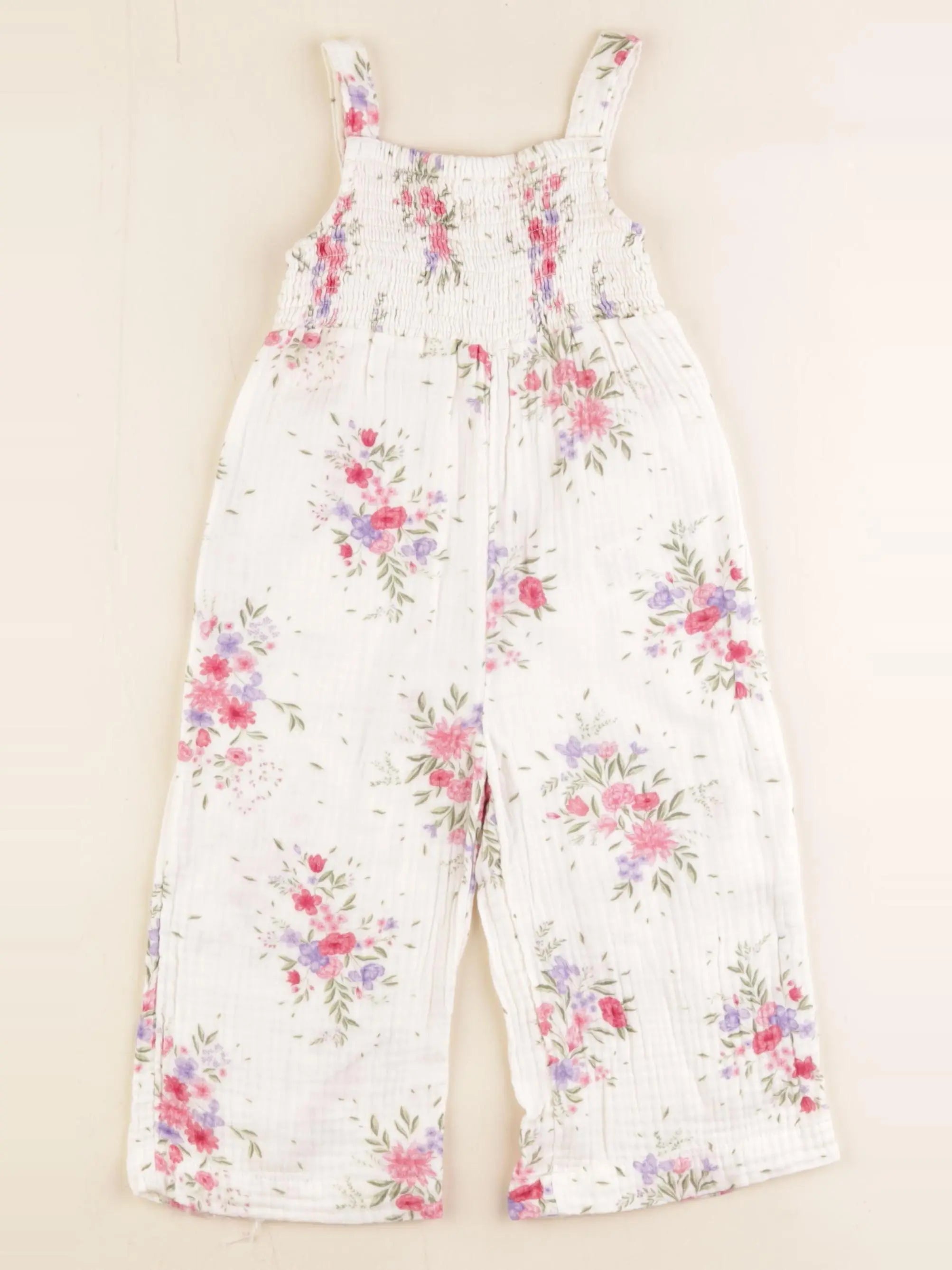 Vertbaudet - combinaison blanc - 2 ans