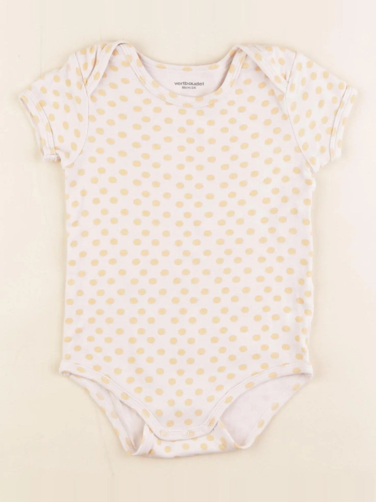 Vertbaudet - body rose - 2 ans