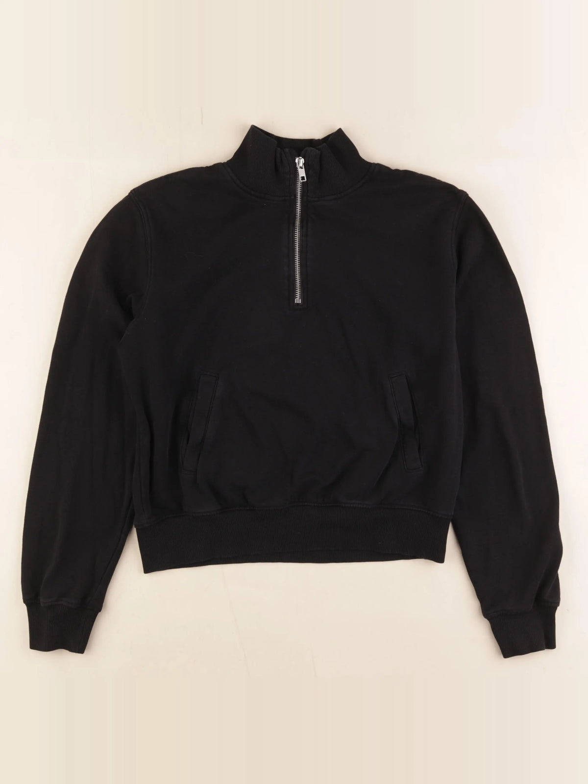 H&M - sweat noir - 12/14 ans