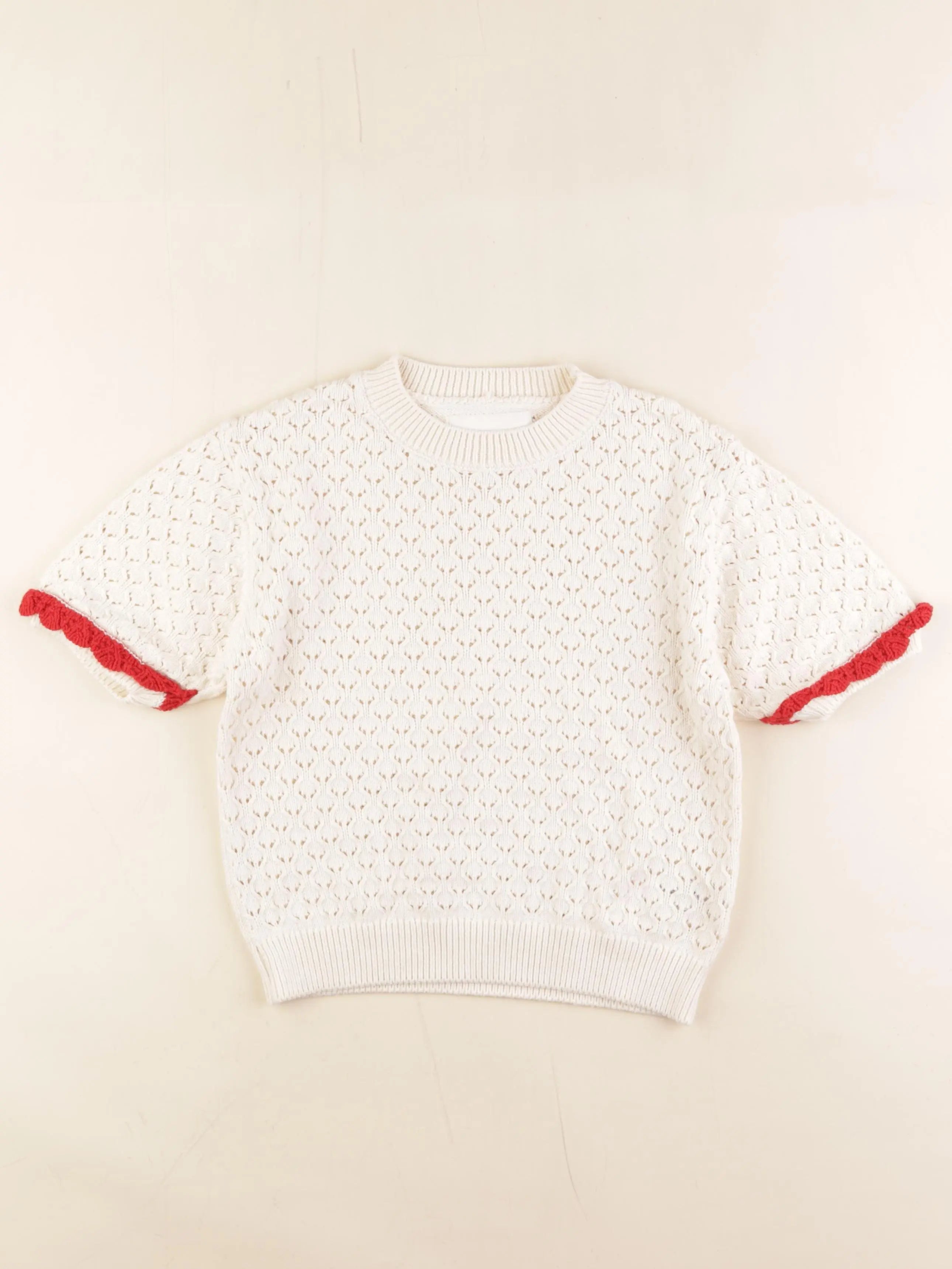 Zara - pull beige - 11/12 ans