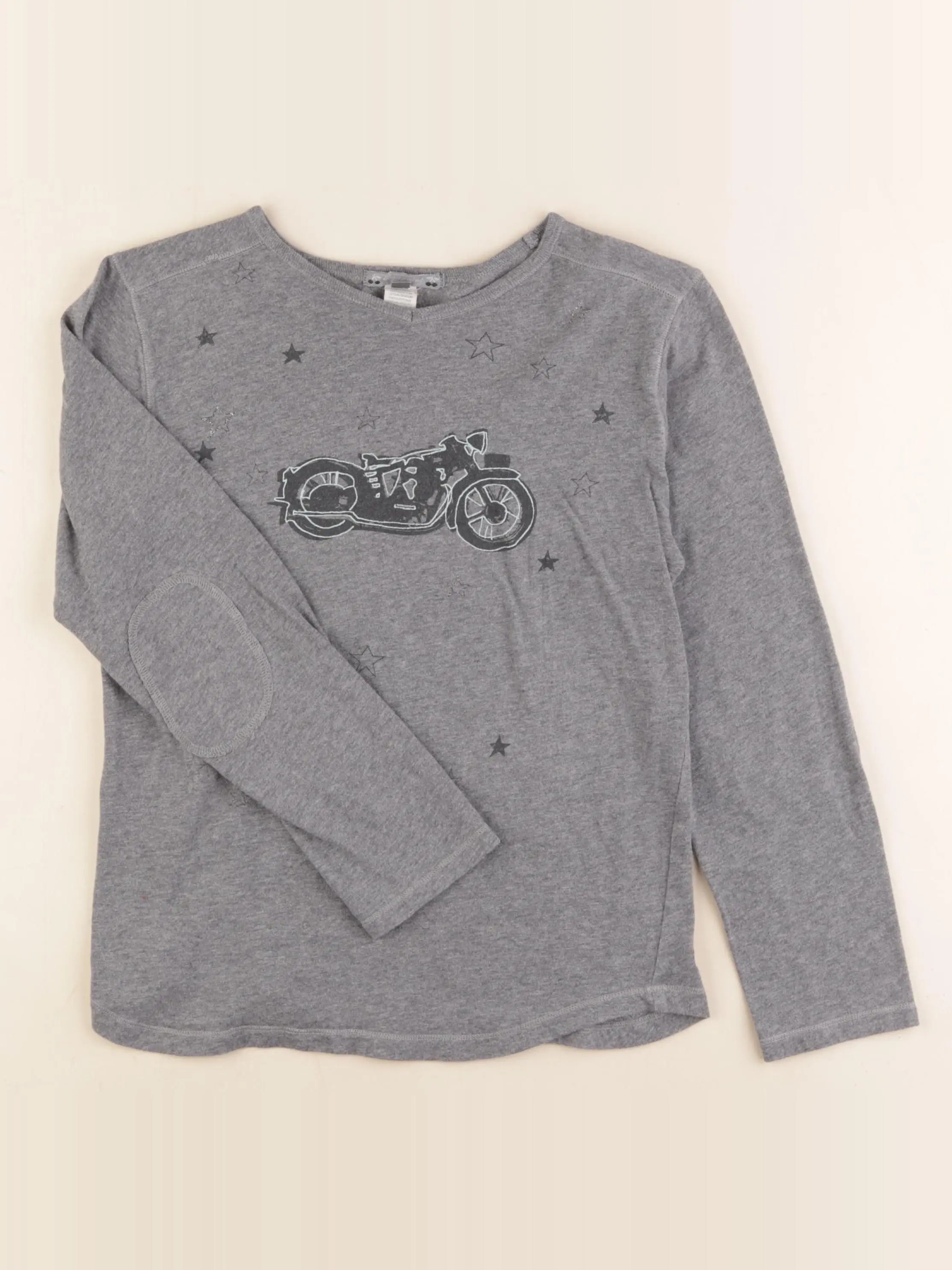 Bonpoint - tee-shirt gris - 10 ans