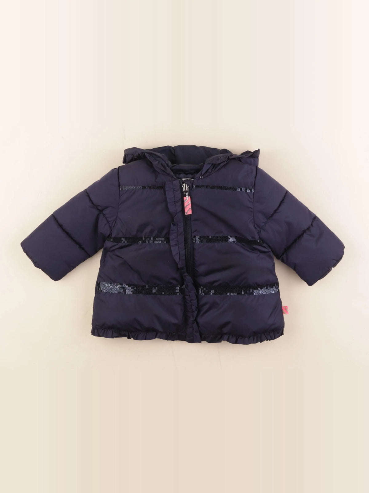 Billie Blush - doudoune bleu - 6 mois