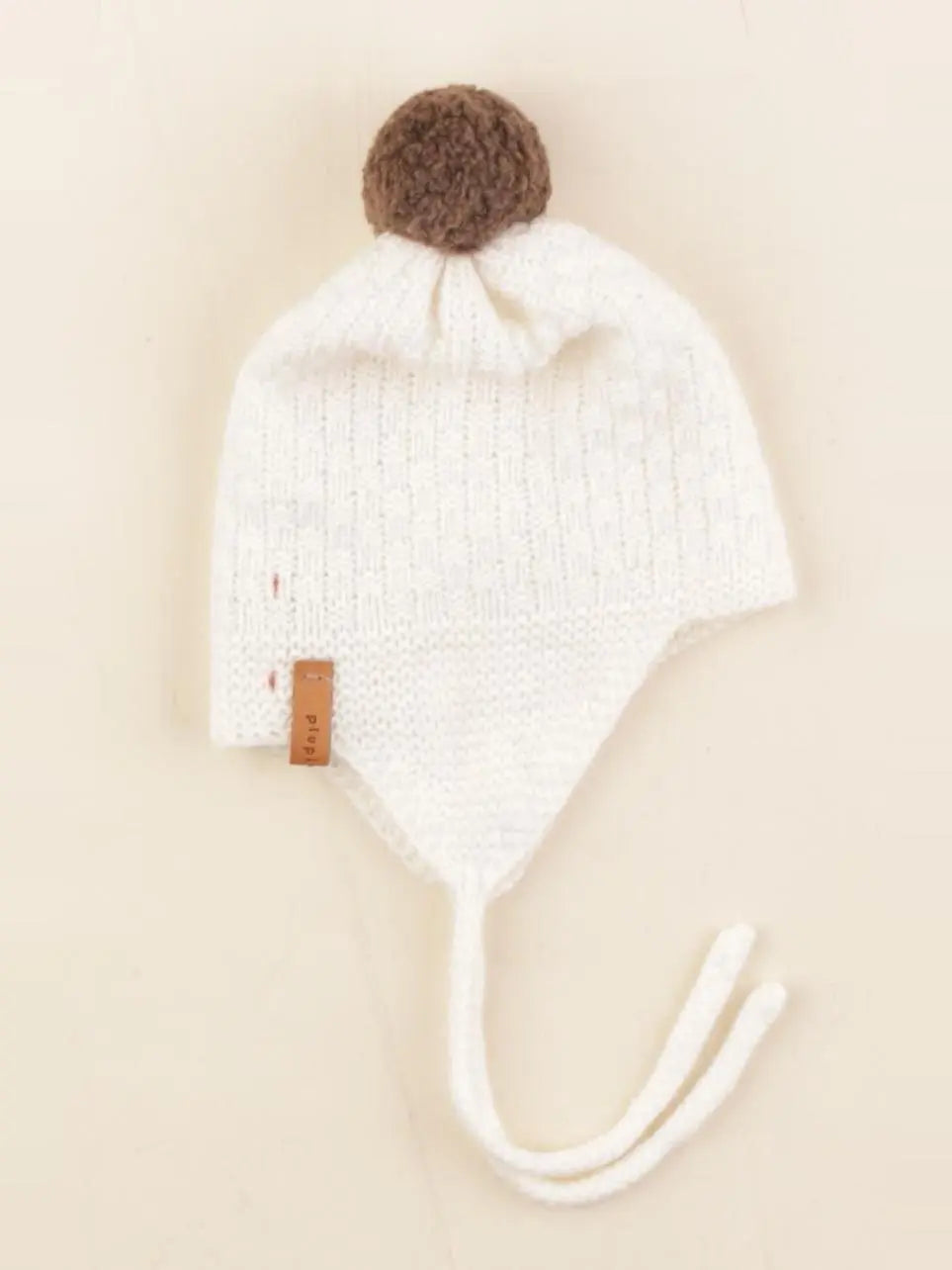 Piupiuchick - bonnet beige - 0/3 mois