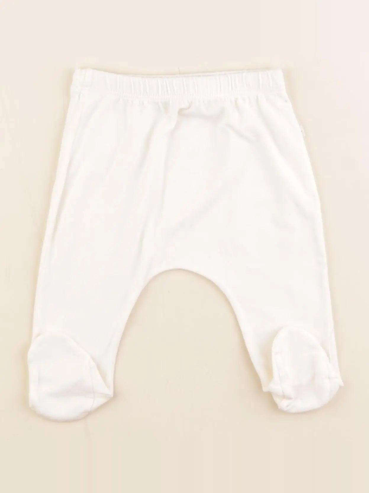 1+ In the family - legging blanc - 3 mois