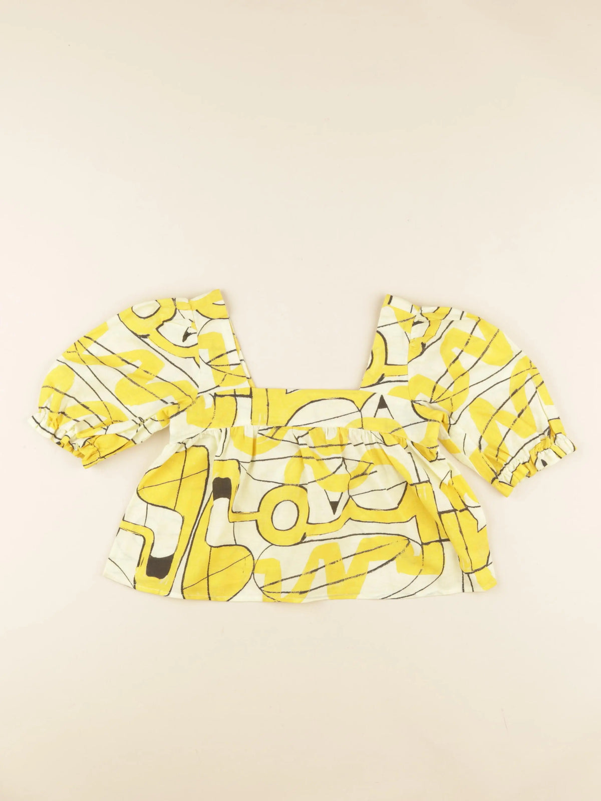 Blouse jaune