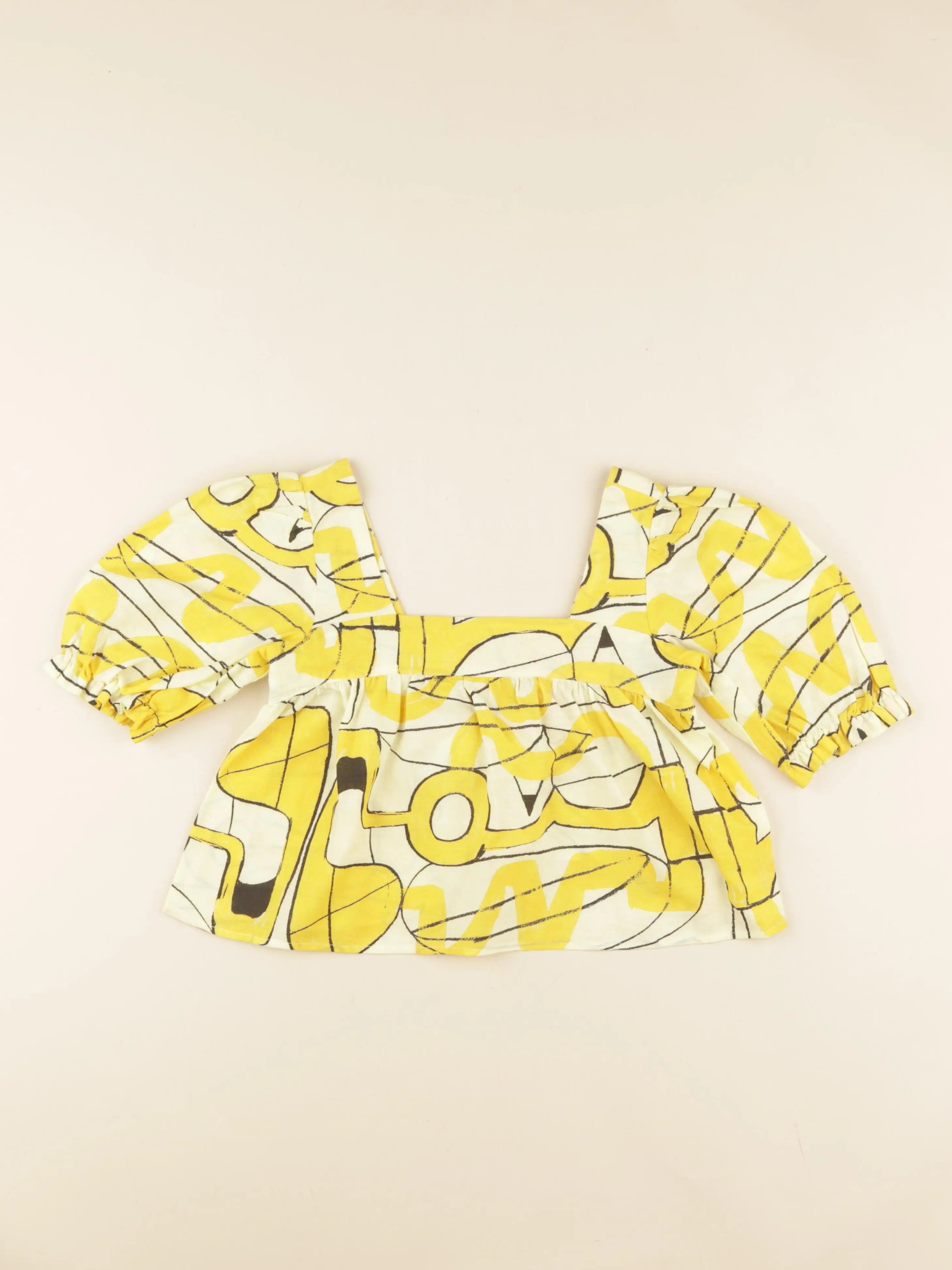 Blouse jaune