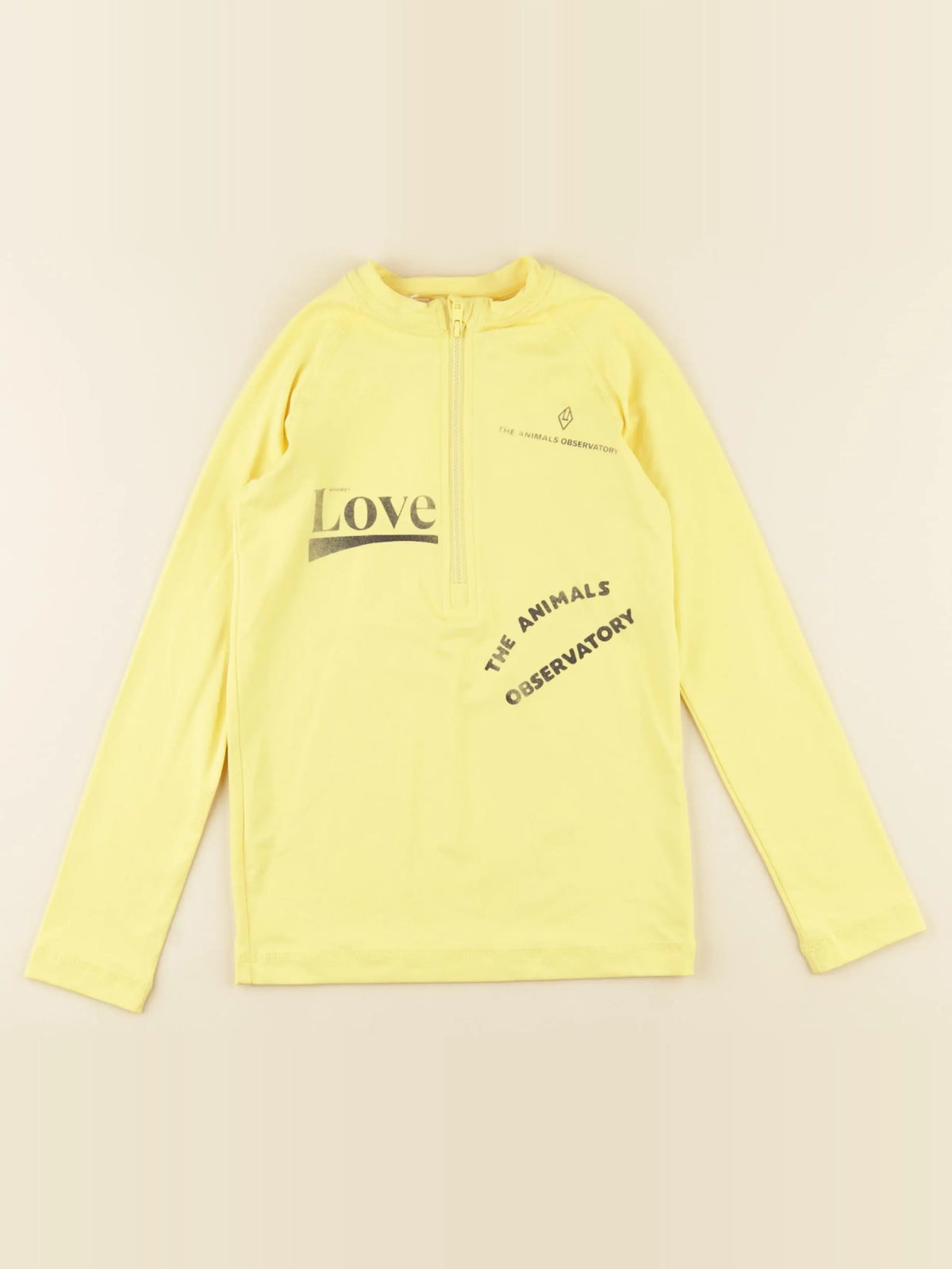 Tee-shirt de bain jaune