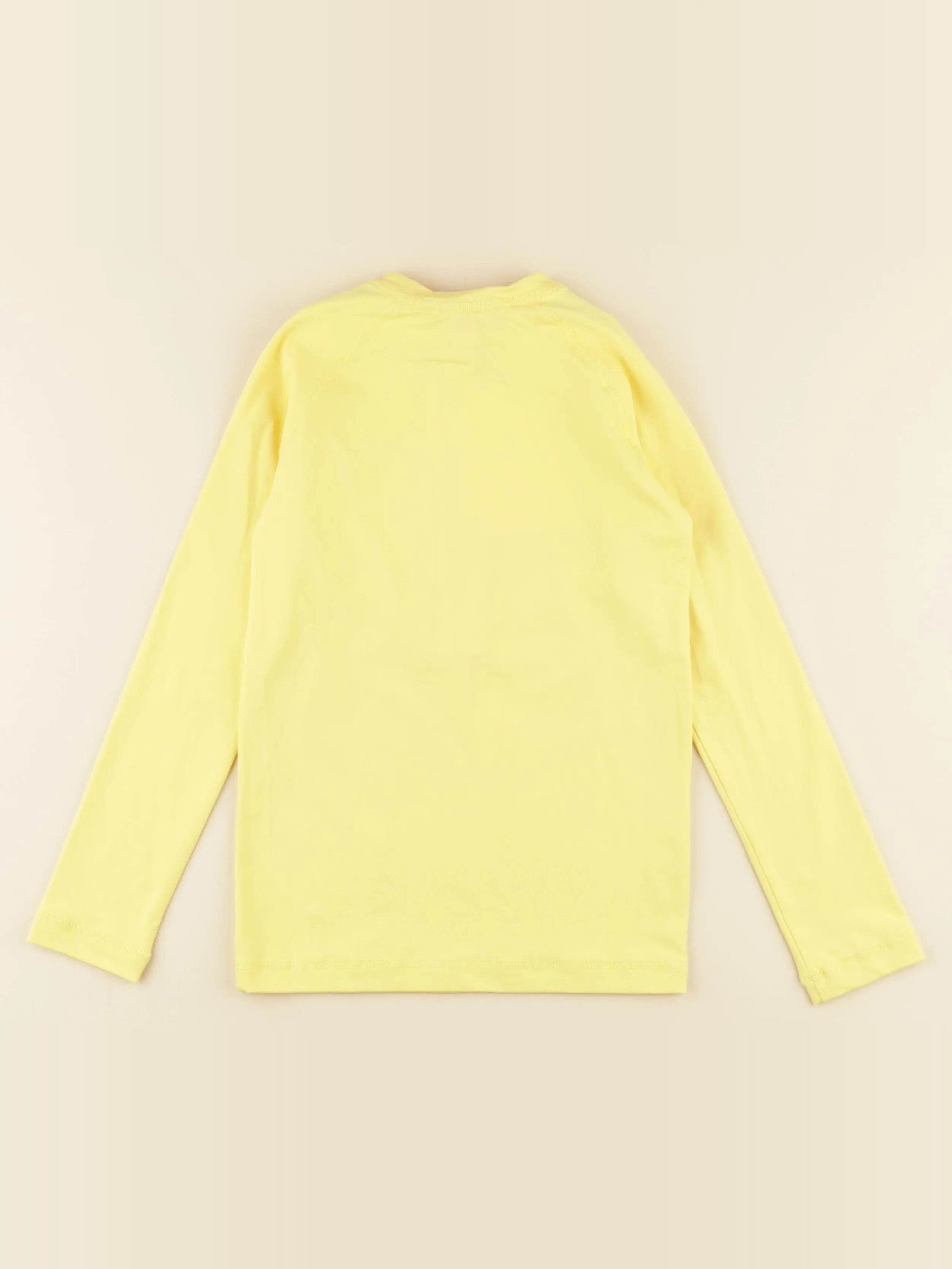 Tee-shirt de bain jaune