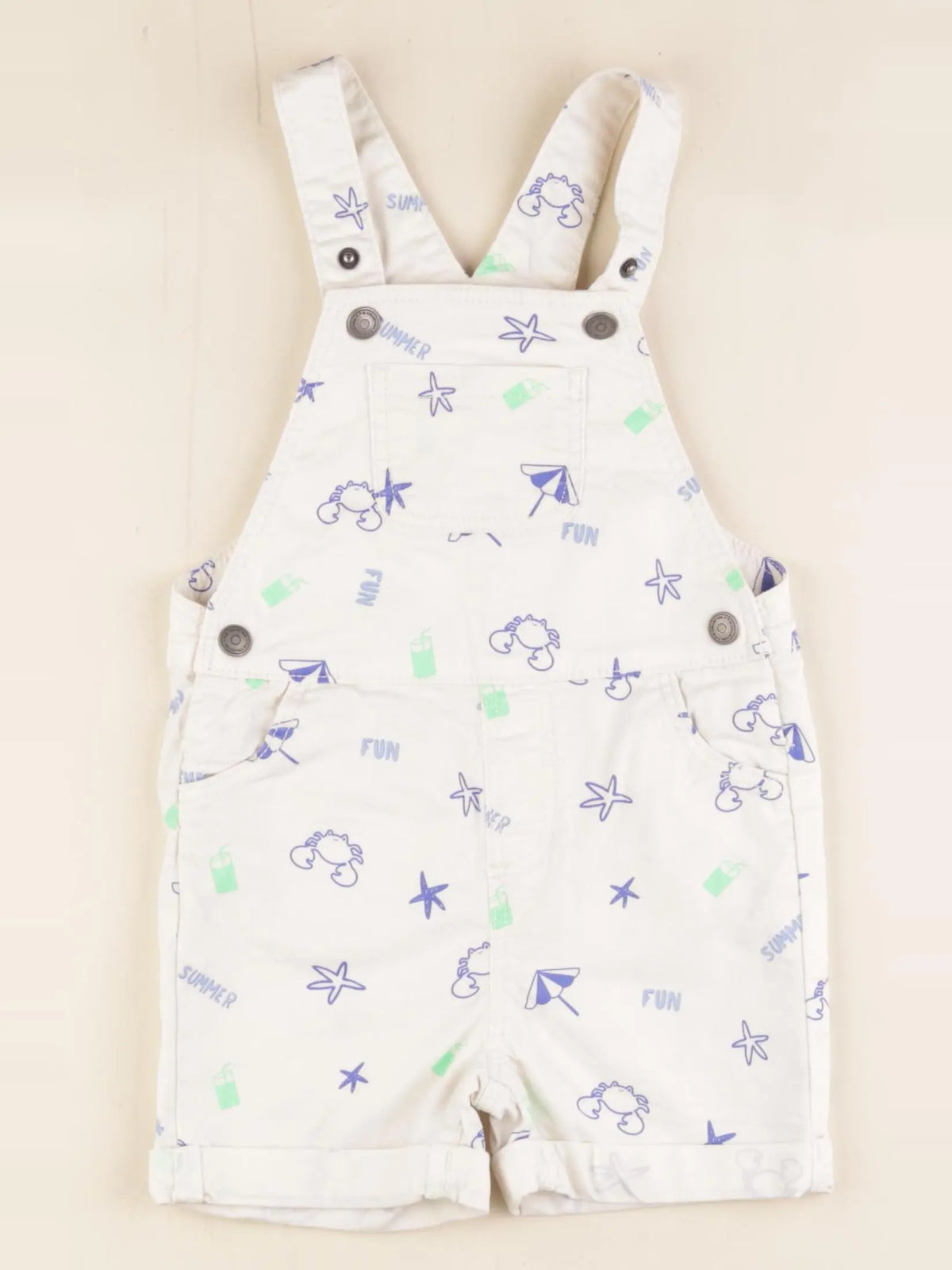 Tape à l'oeil - salopette multicolore - 24 mois