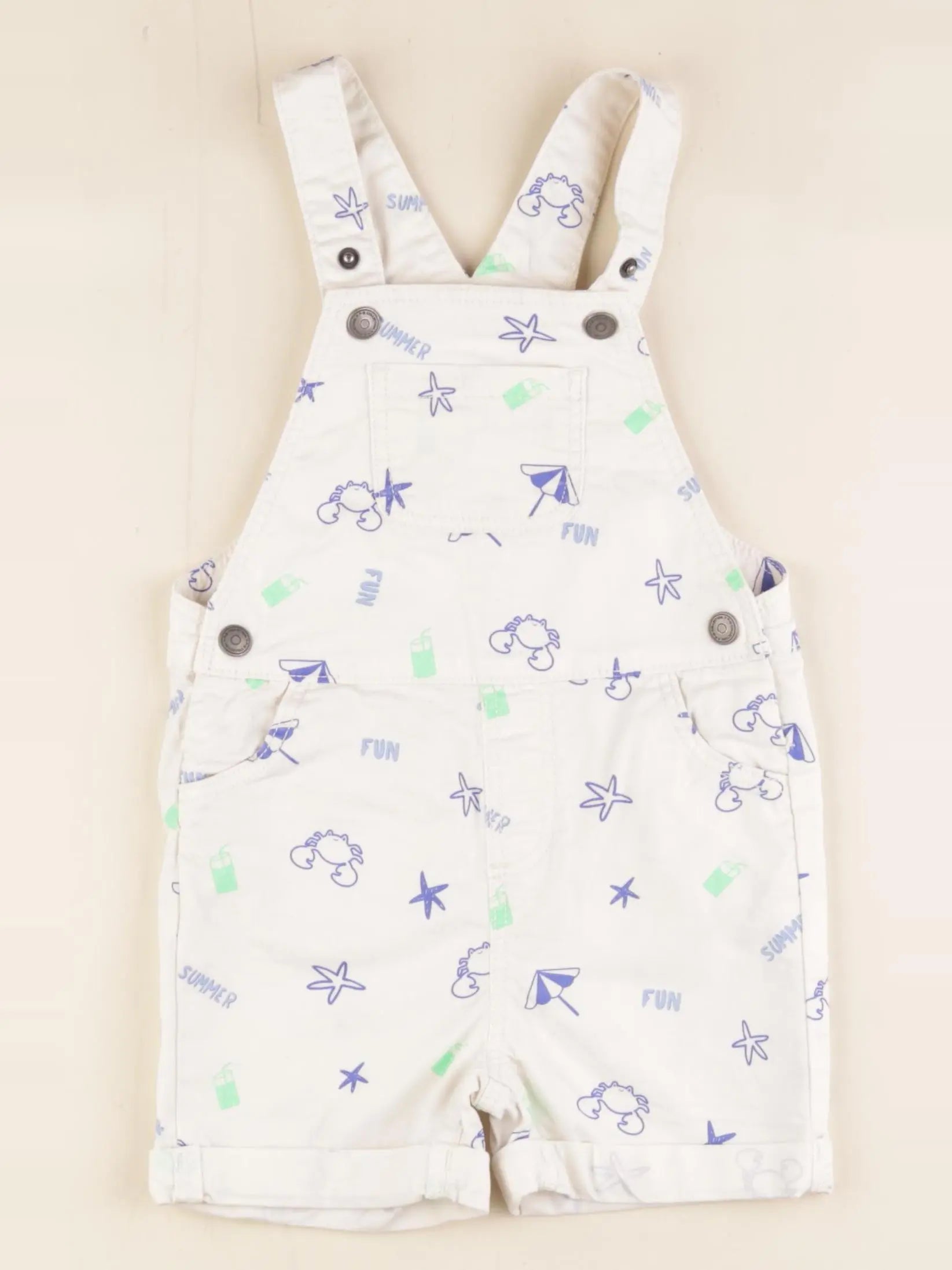 Tape à l'oeil - salopette multicolore - 24 mois