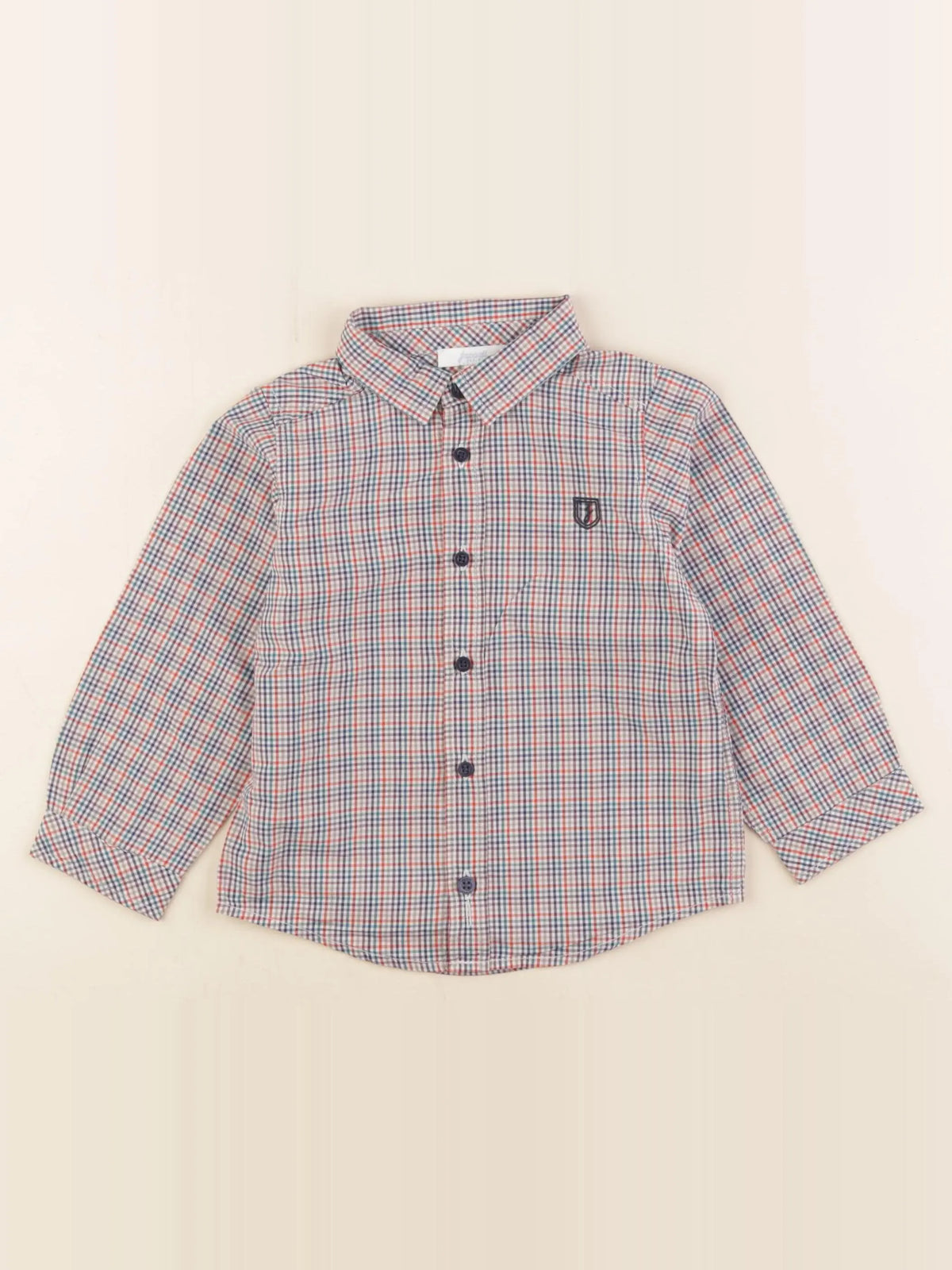 Jacadi - chemise multicolore - 24 mois