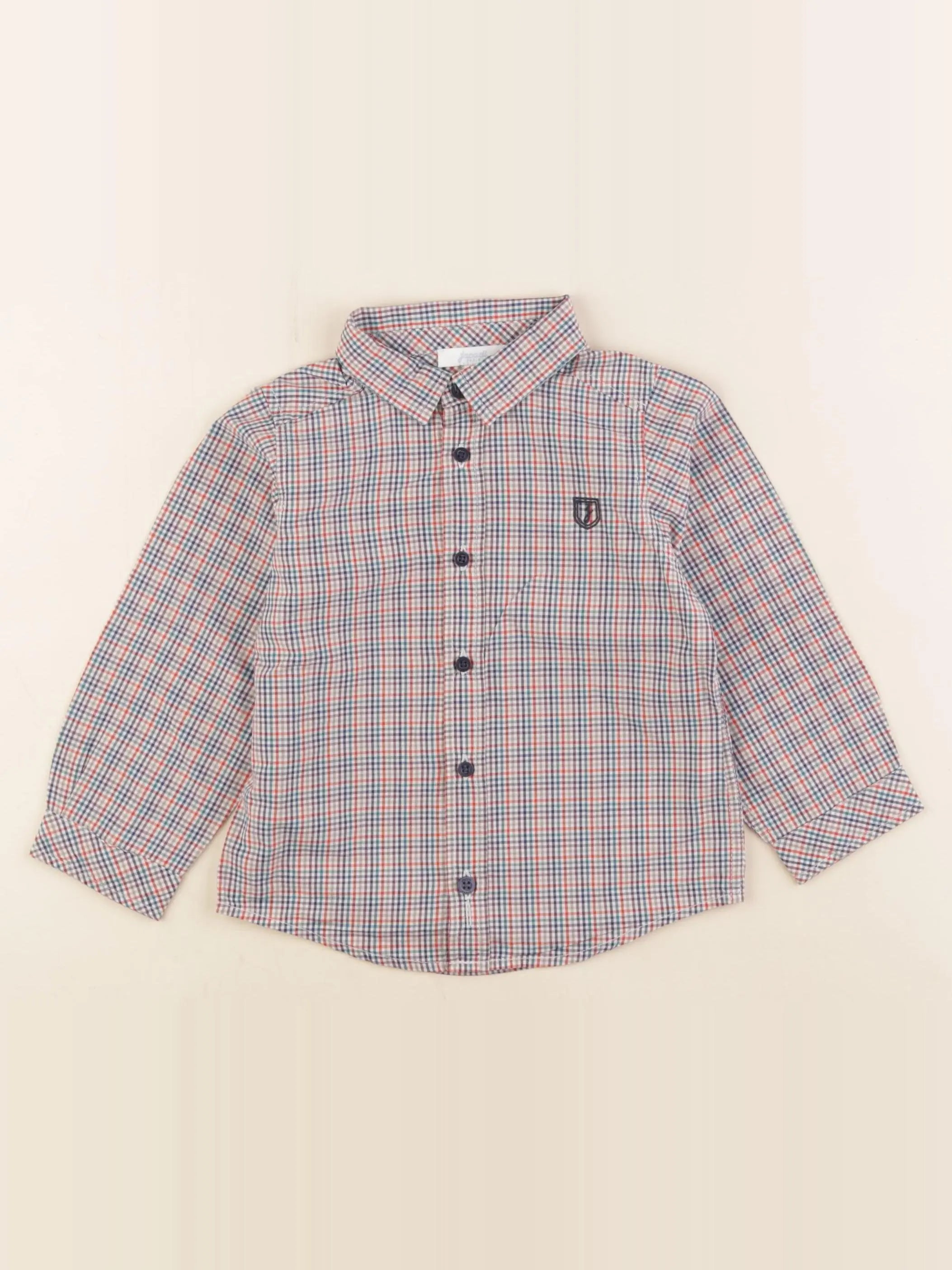 Jacadi - chemise multicolore - 24 mois