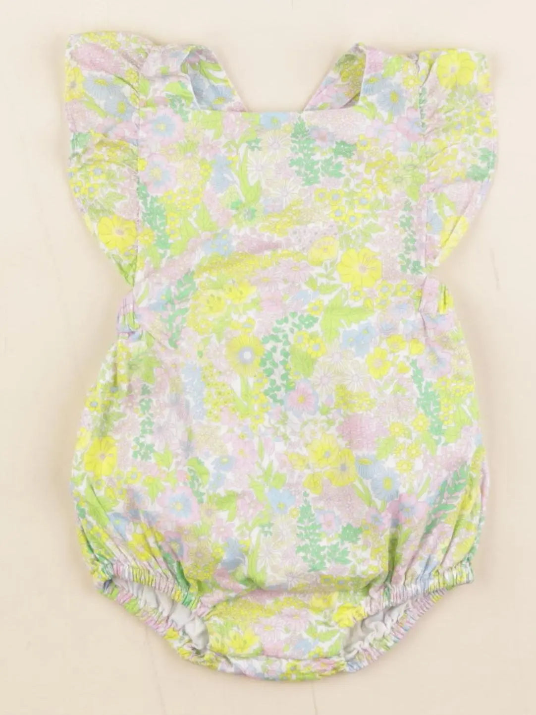 Jacadi - combinaison liberty multicolore - 3 mois