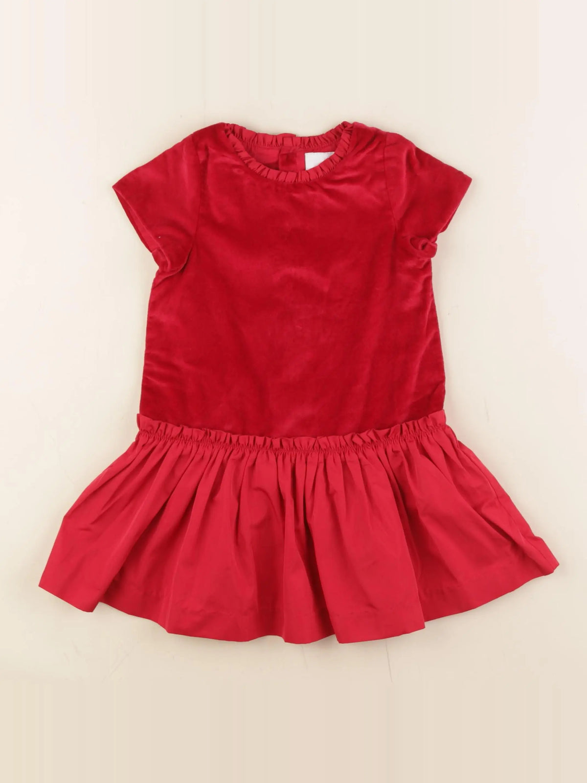 Jacadi - robe rouge - 24 mois