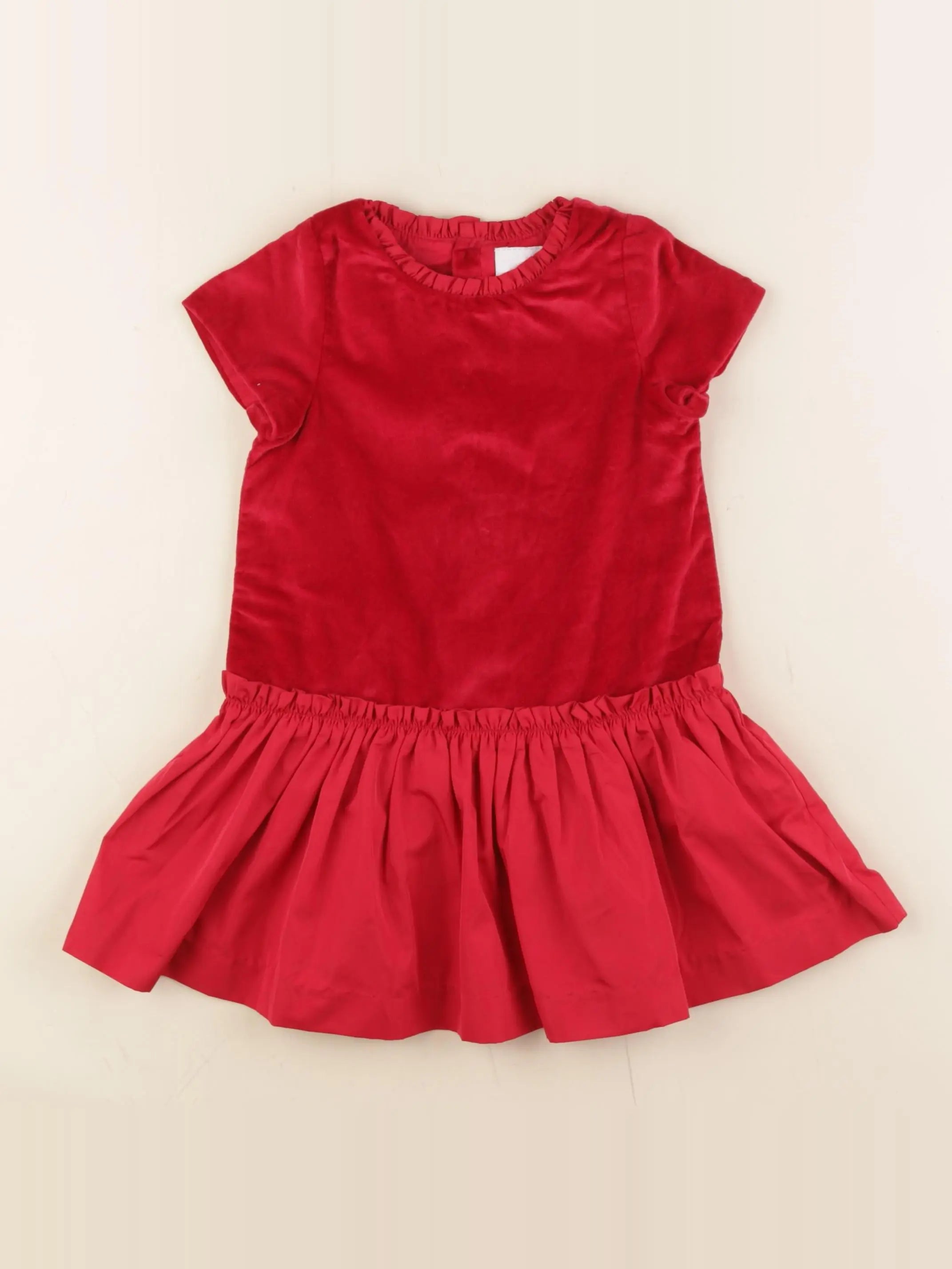Jacadi - robe rouge - 24 mois