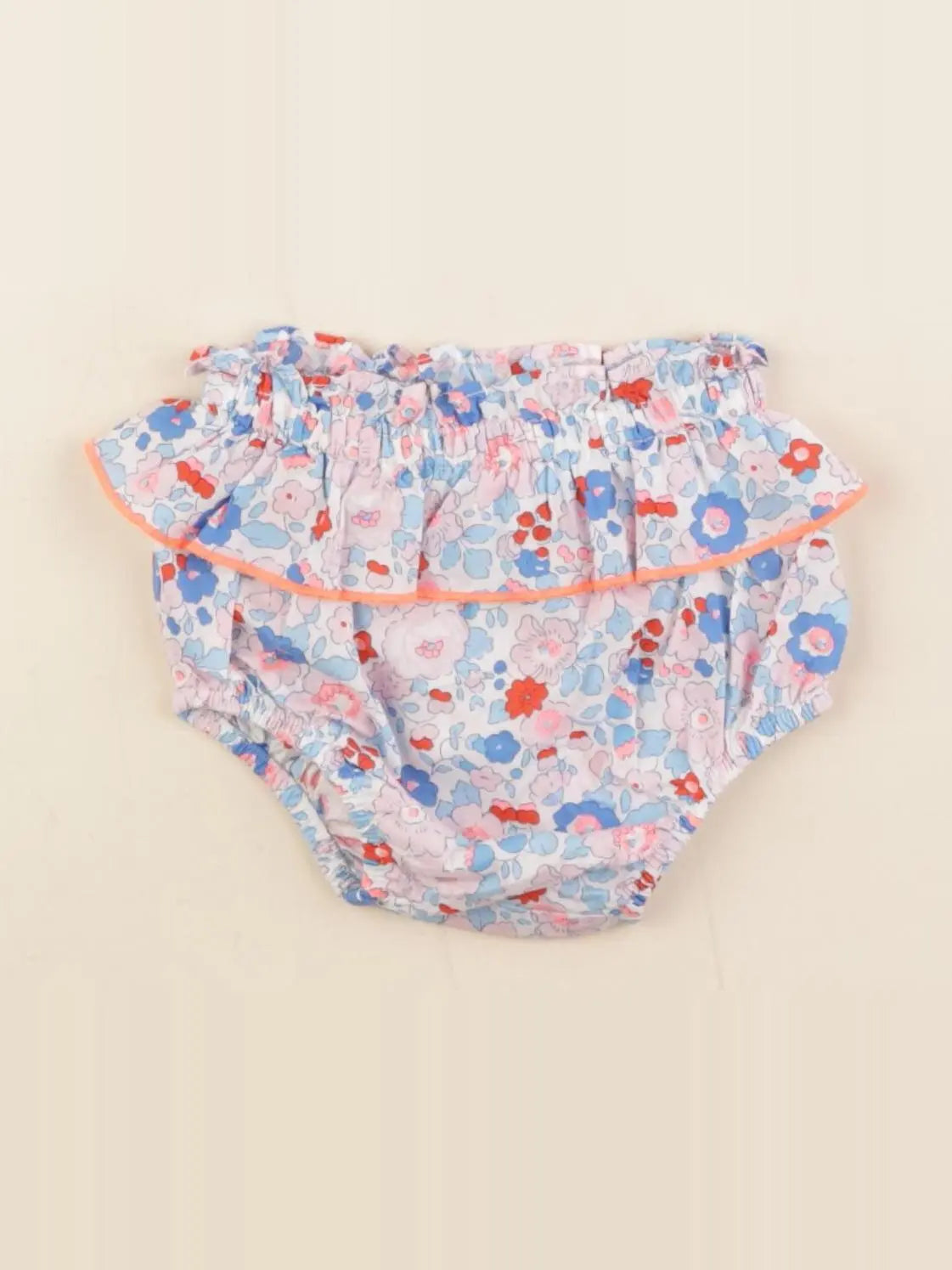 Jacadi - bloomer liberty bleu, rose - 3 mois