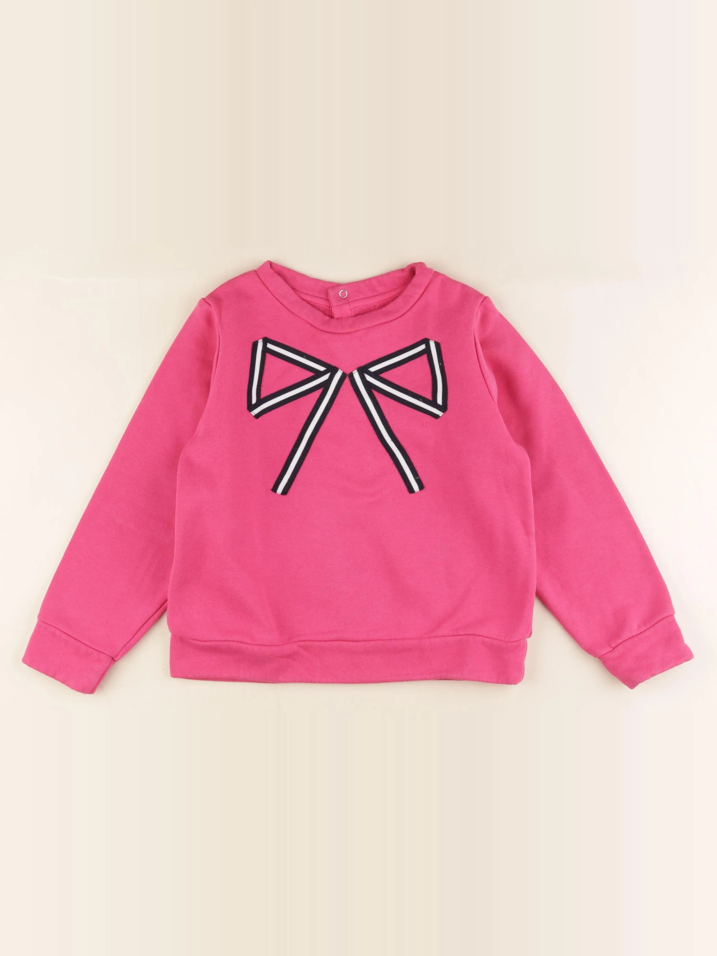 Jacadi - sweat rose - 8 ans