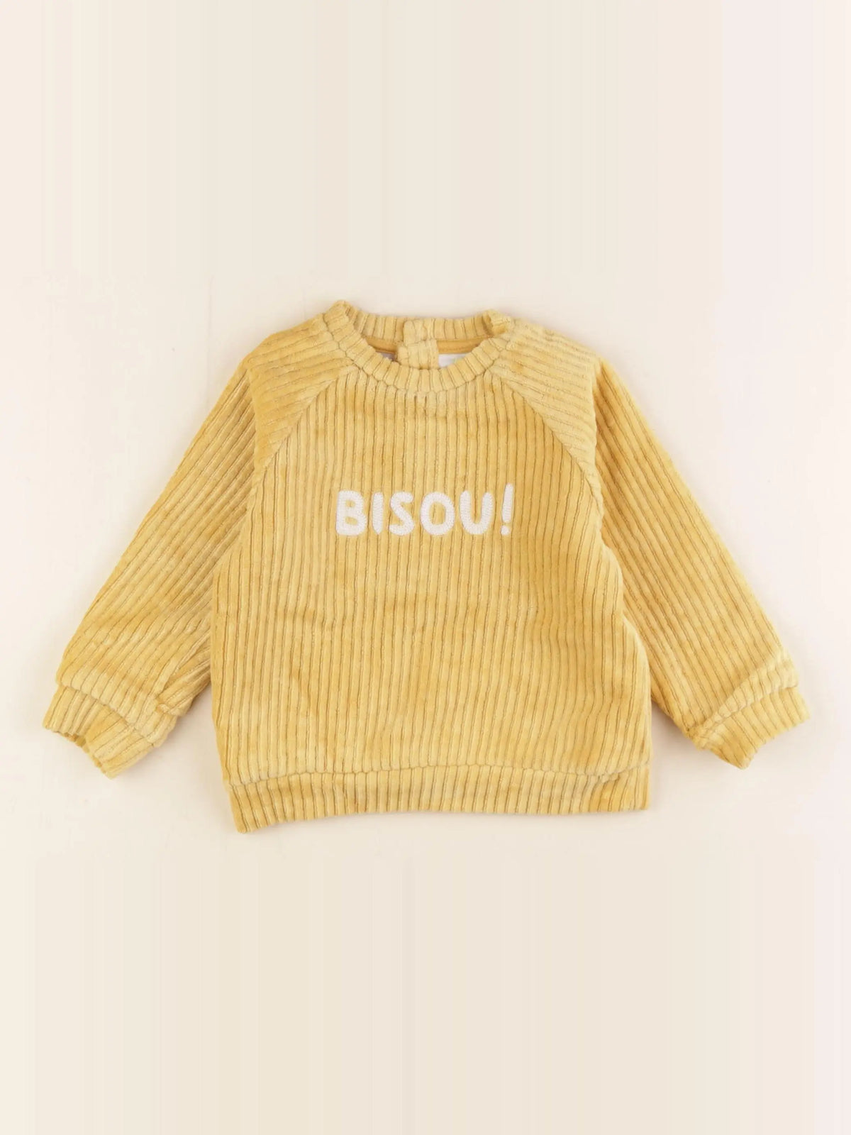 Tape à l'oeil - sweat jaune - 18 mois